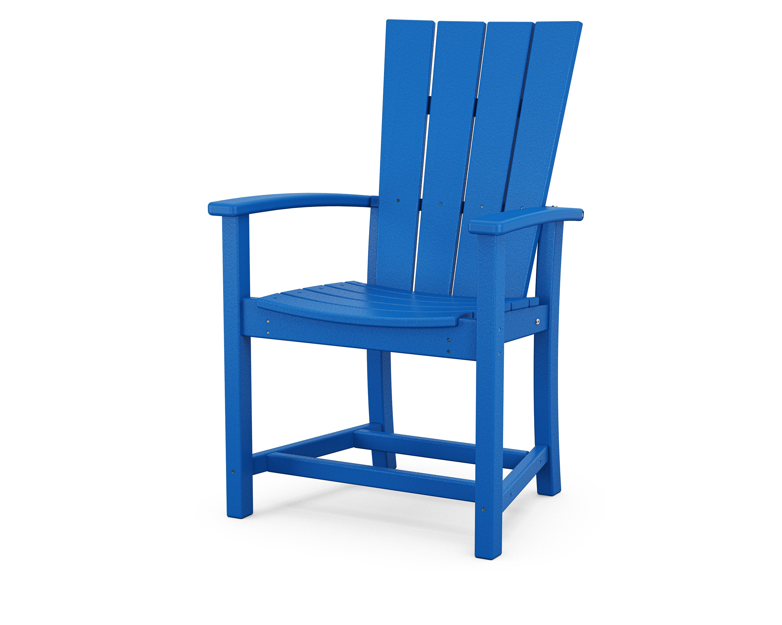 Quattro Adirondack Dining Chair in Pacific Blue