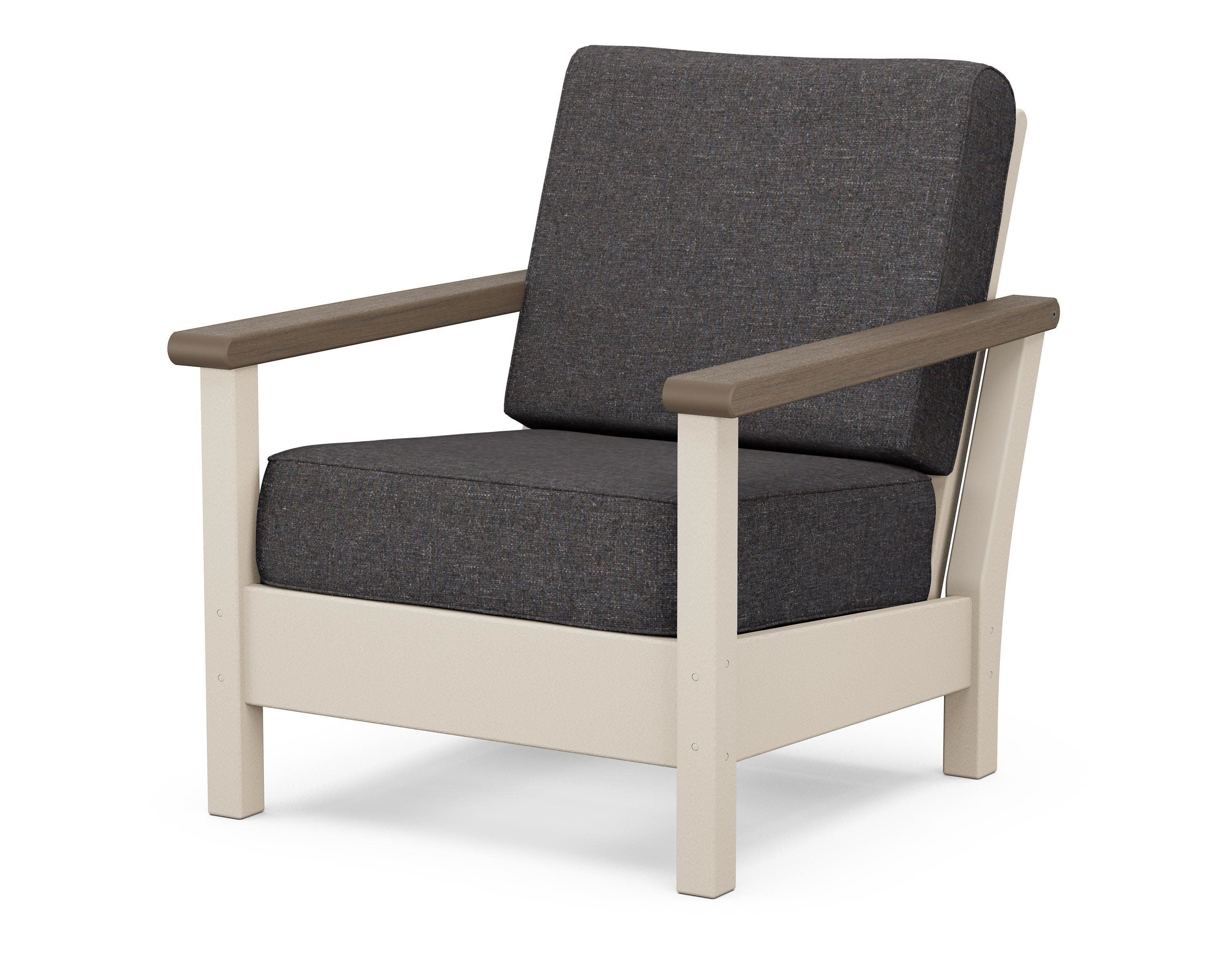 Harbour Deep Seating Chair in Sand / Kona / Ash Charcoal