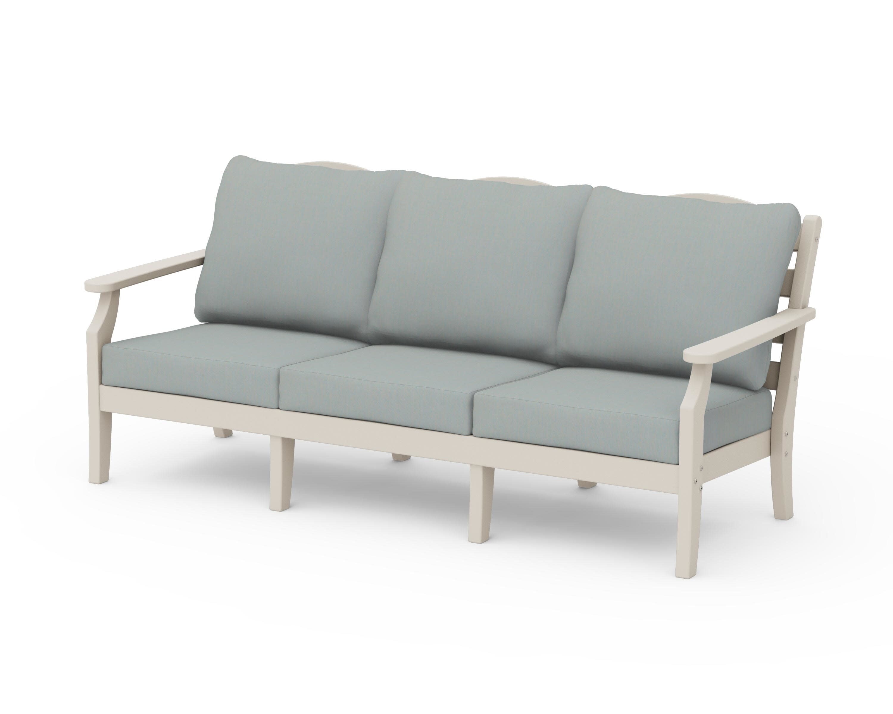 Savannah Deep Seating Sofa in Sand / Spa