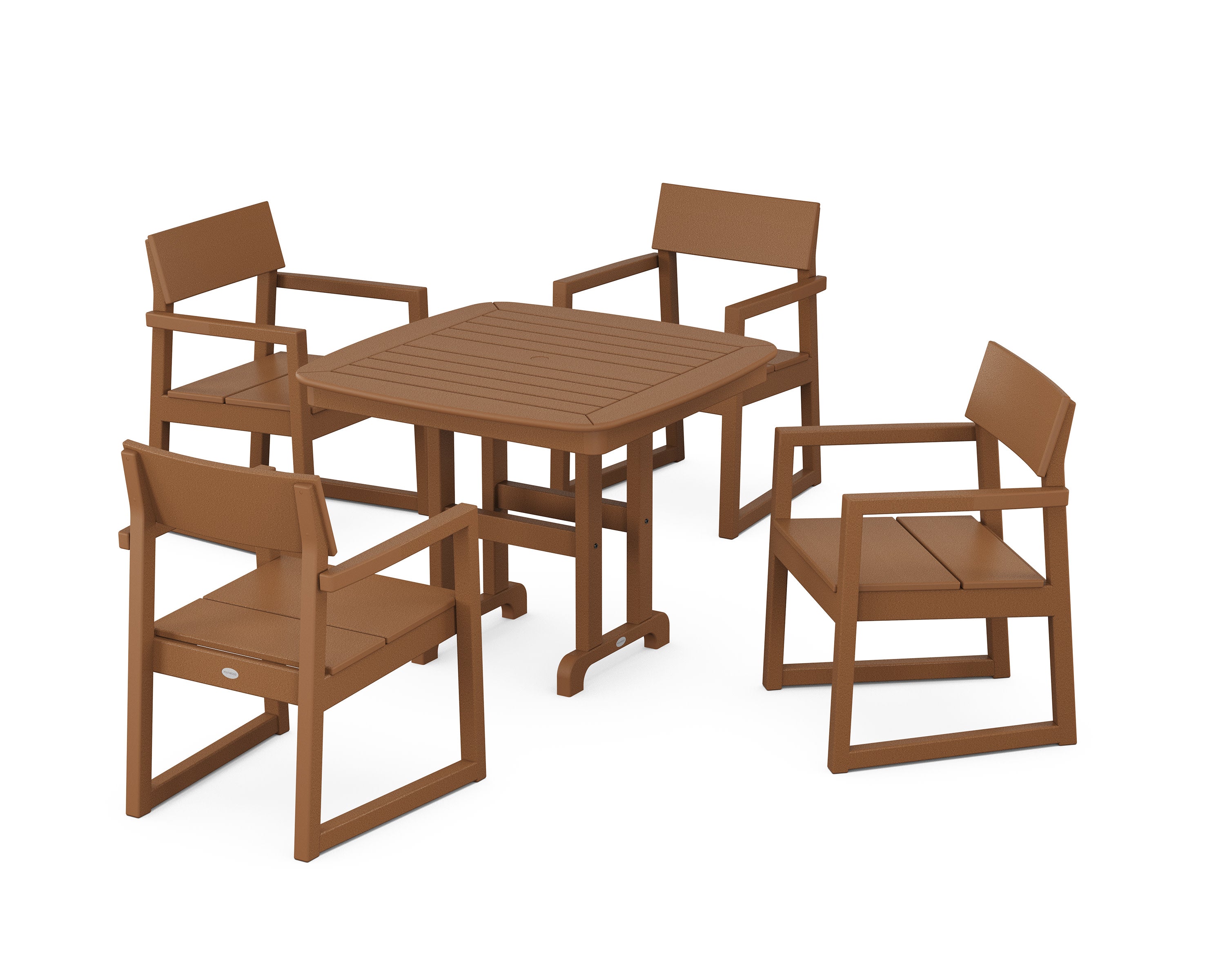 EDGE 5-Piece Dining Set in Teak
