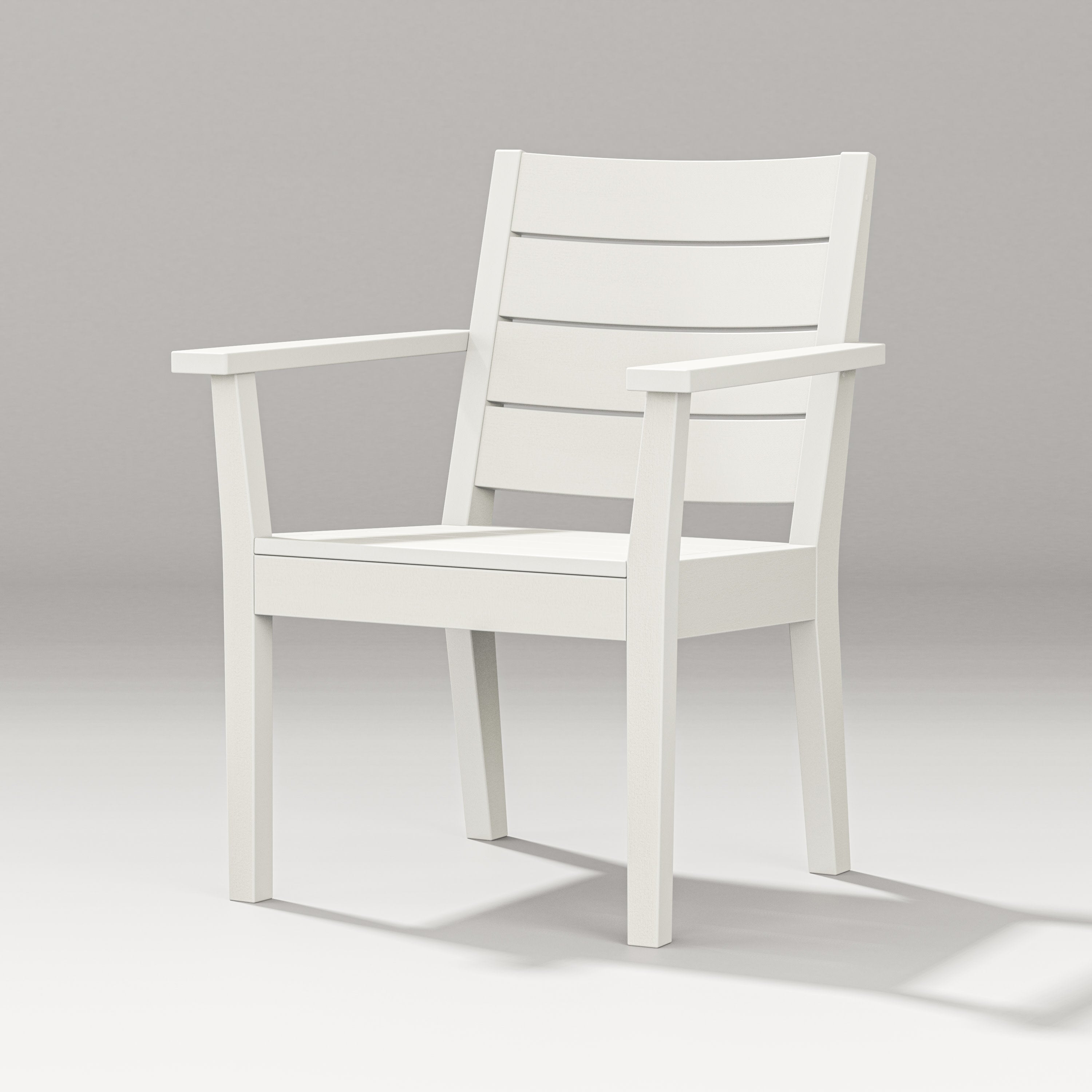 Latitude Dining Arm Chair in Vintage White