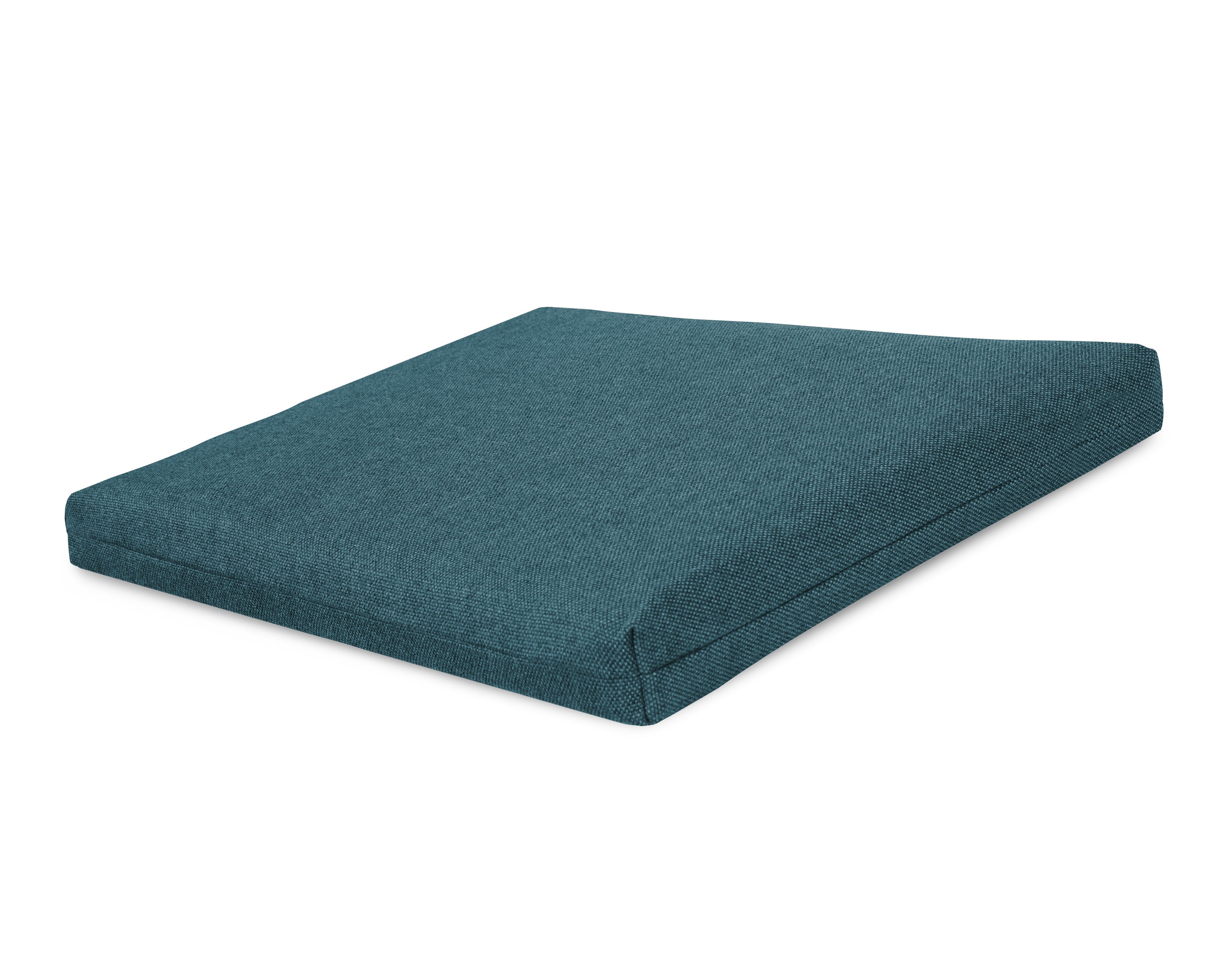 Seat Cushion - 17.5"D x 20"W x 2.5"H in Blend Lagoon