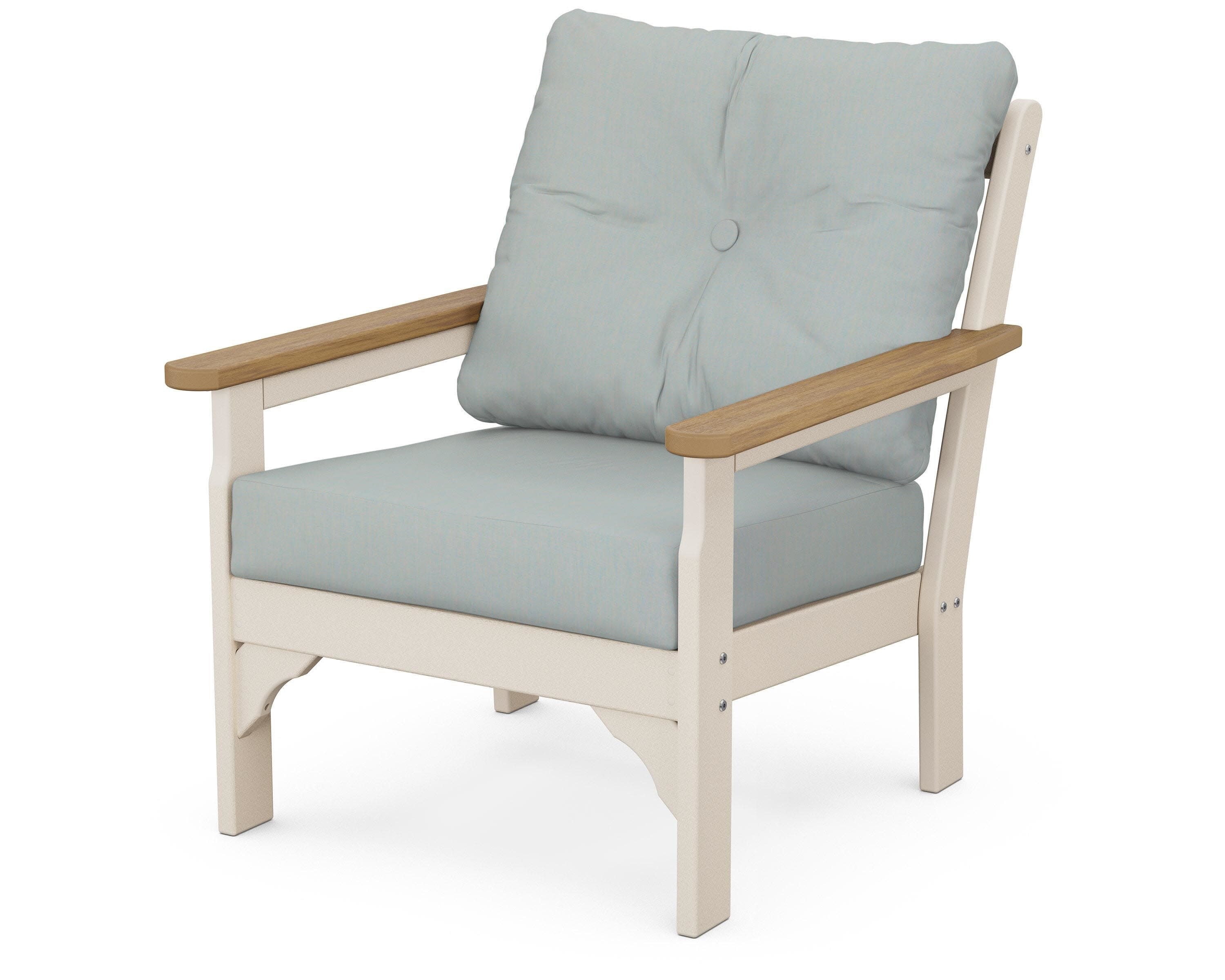 Vineyard Deep Seating Chair in Sand / Natural / Spa
