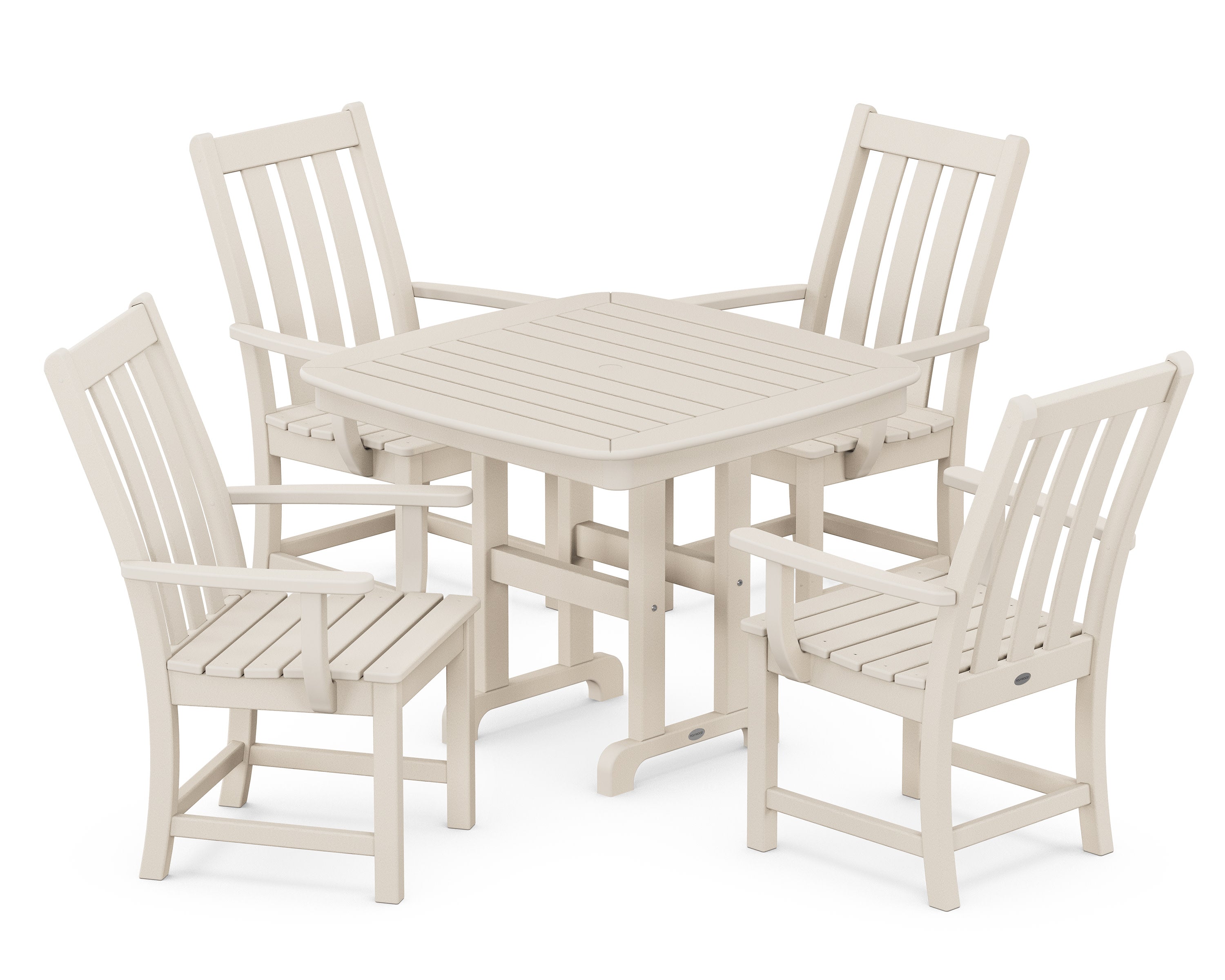 Vineyard 5-Piece Dining Set in Sand
