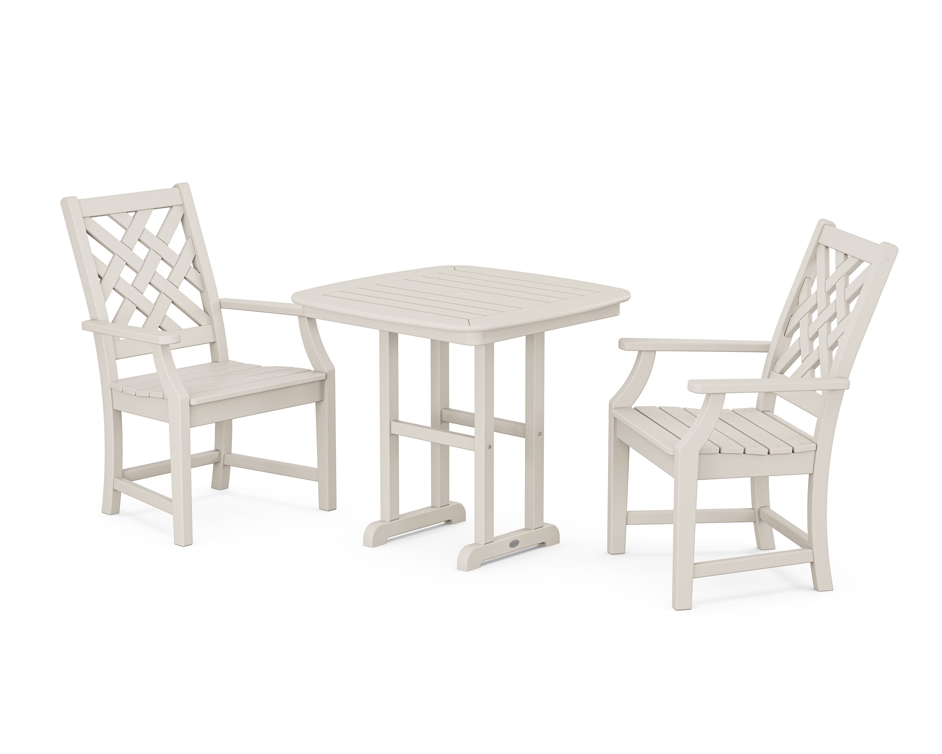 Wovendale 3-Piece Dining Set in Sand