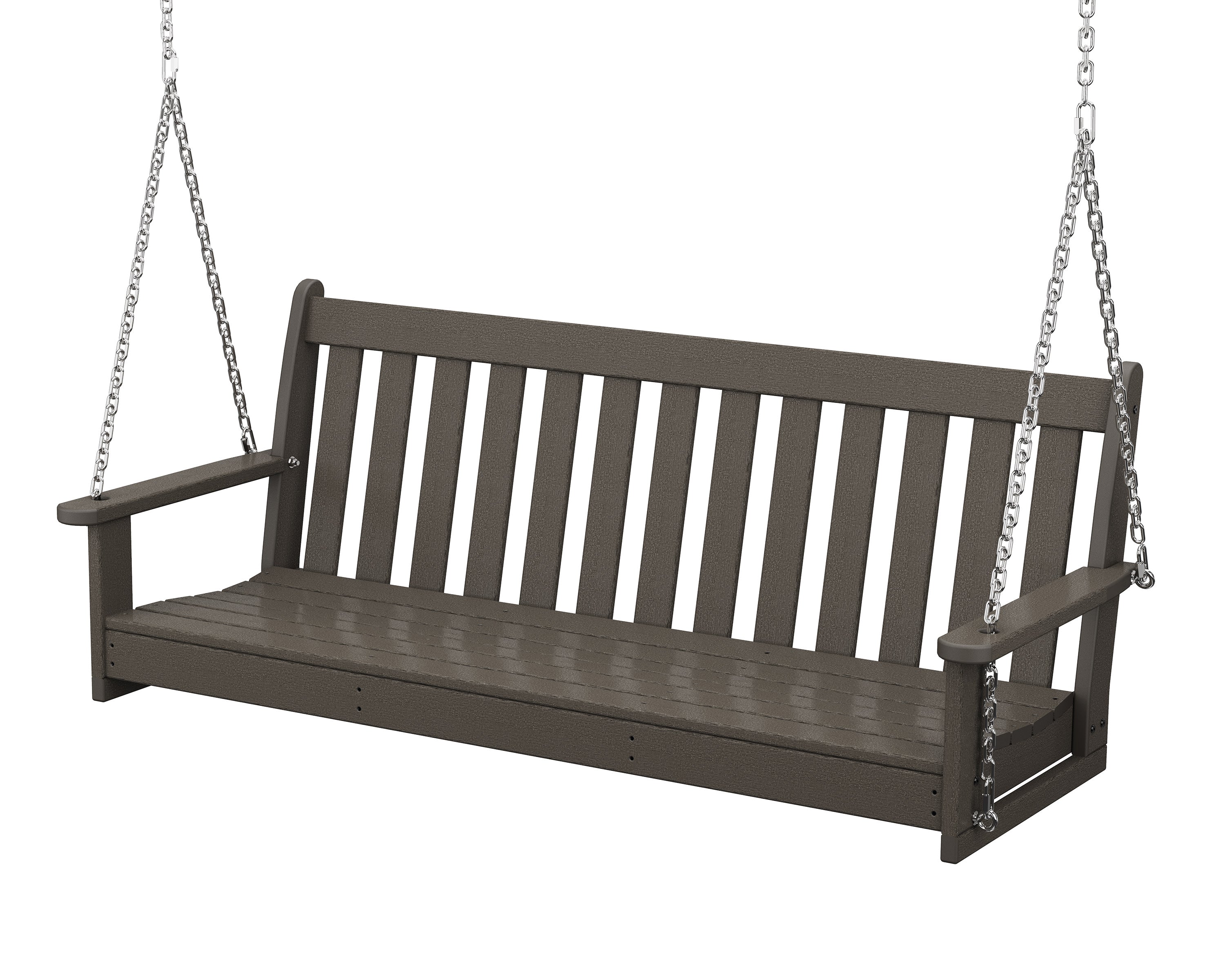 Vineyard 60" Porch Swing in Vintage Coffee