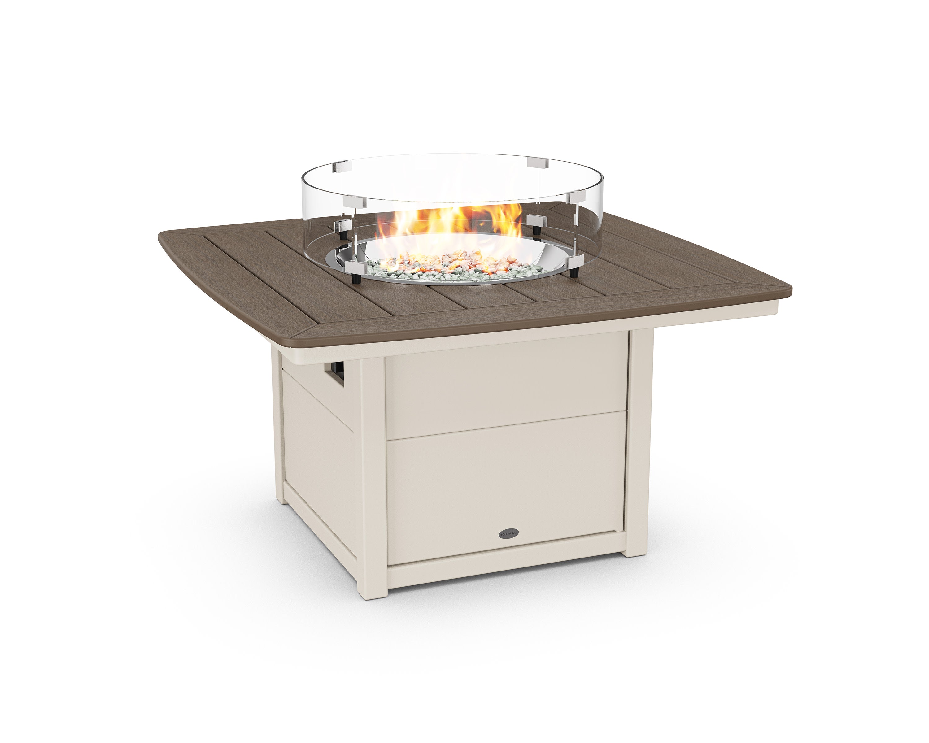 Nautical 42" Fire Pit Table in Sand / Kona
