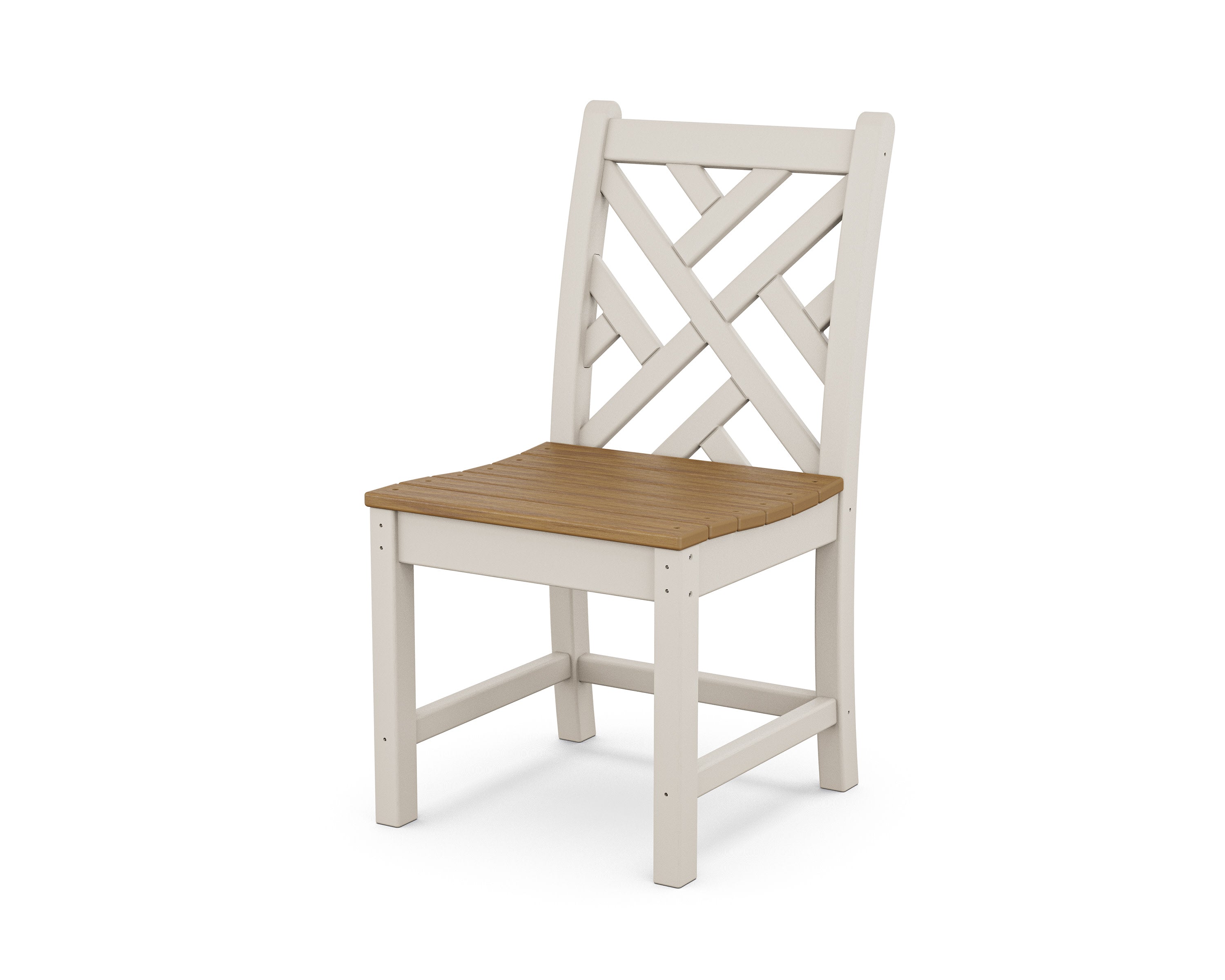 Chippendale Dining Side Chair in Sand / Natural