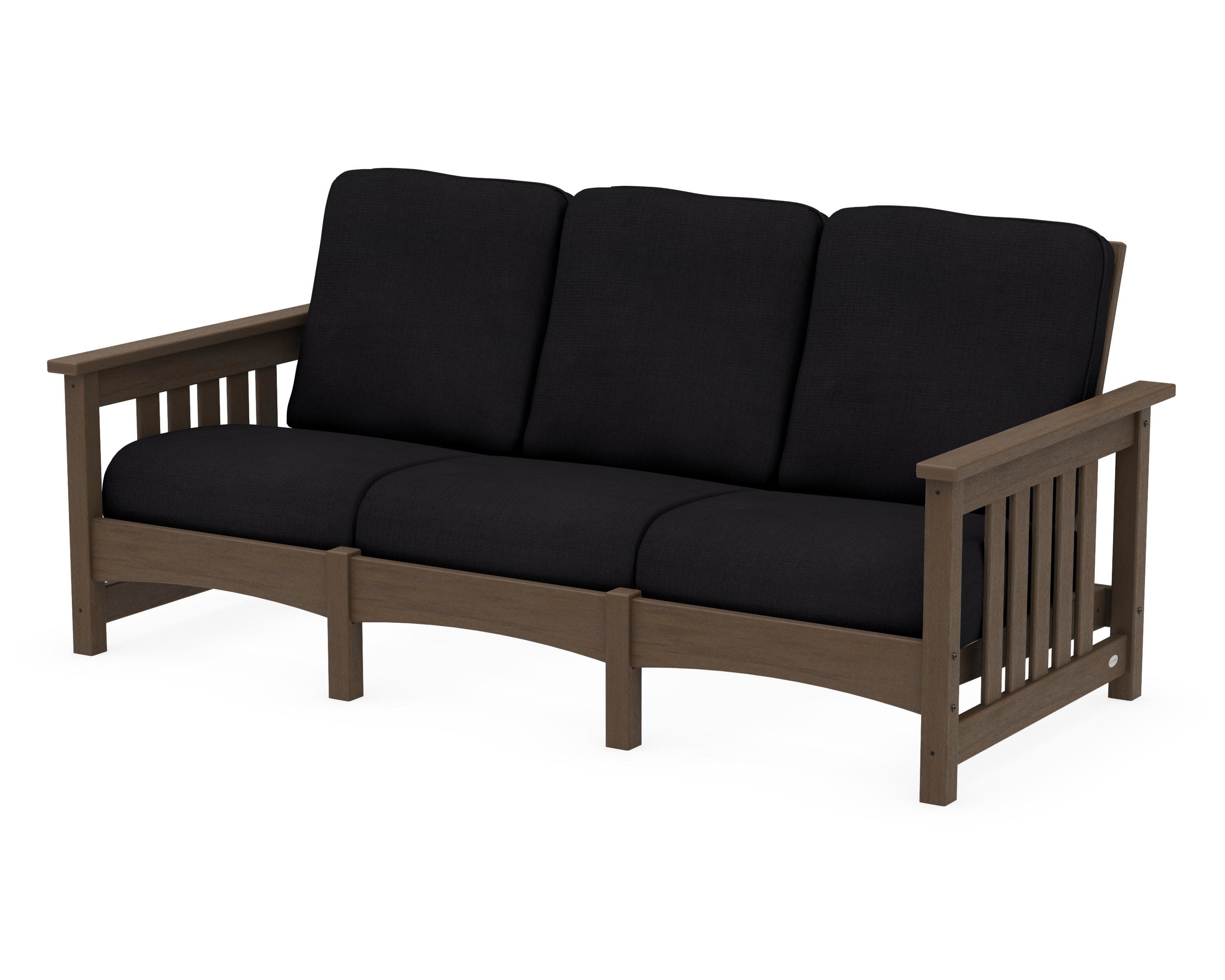Club Mission Sofa in Kona / Midnight Linen
