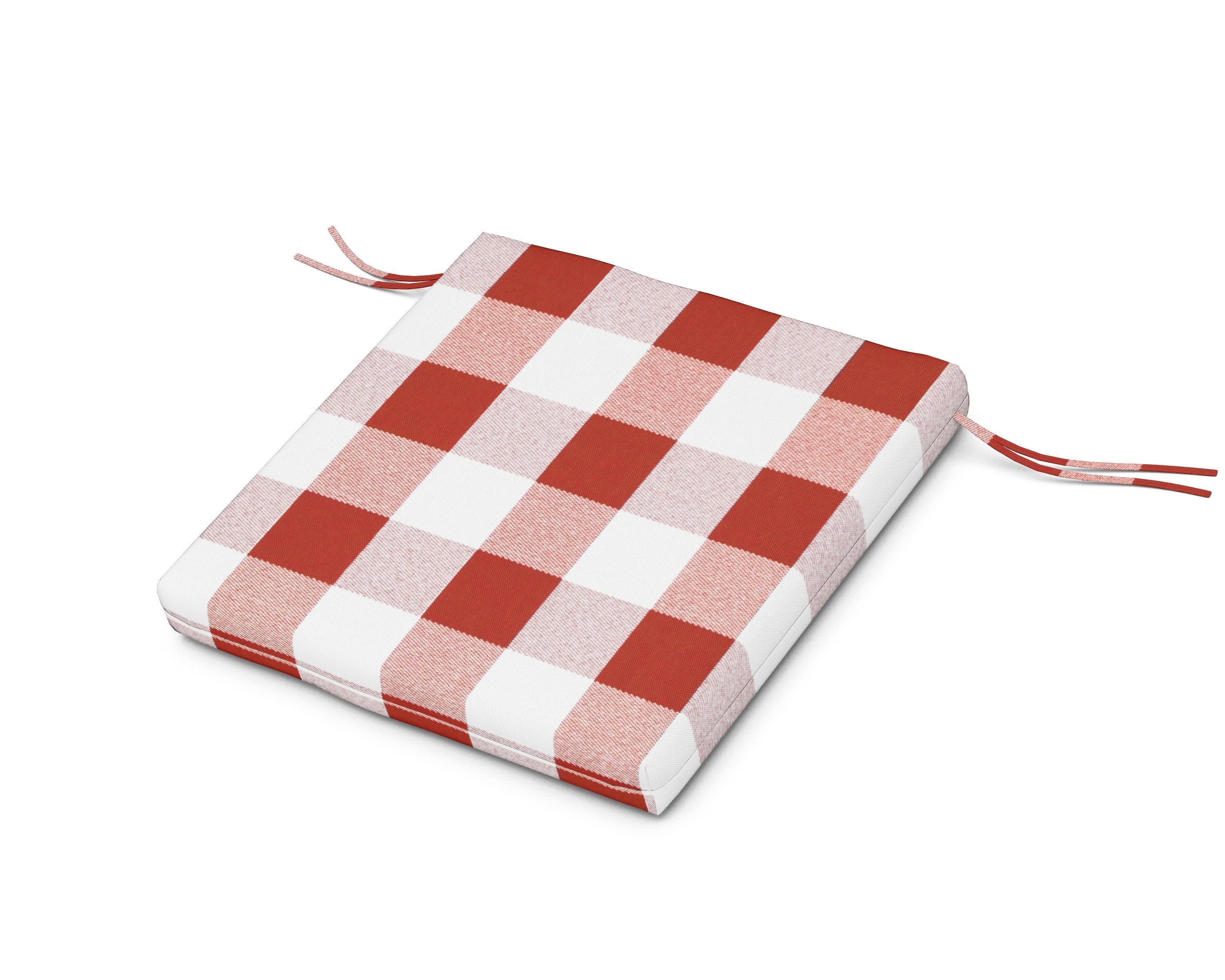 AL300 Seat Pad in Buffalo Plaid Crimson