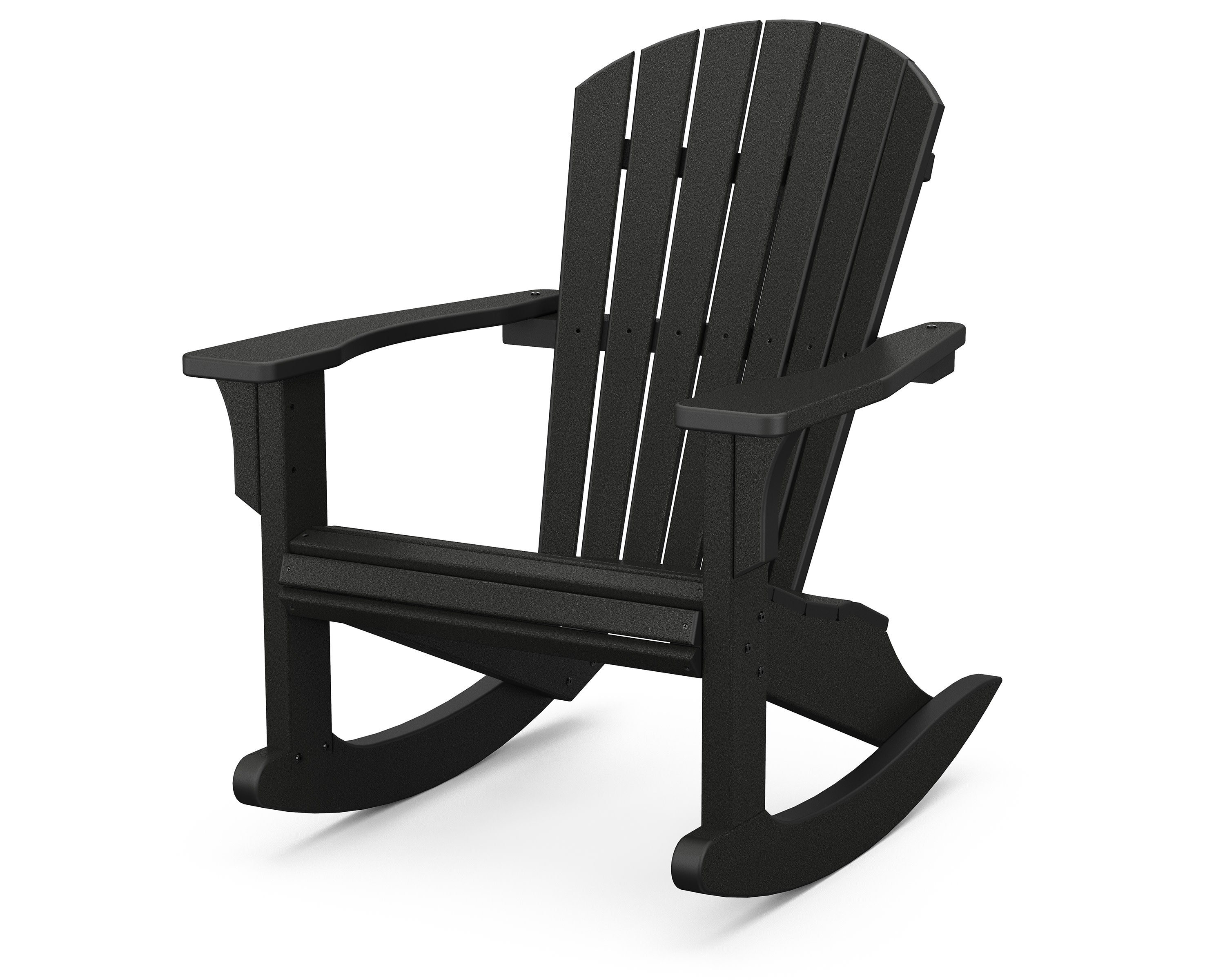Seashell Rocking Chair in Black