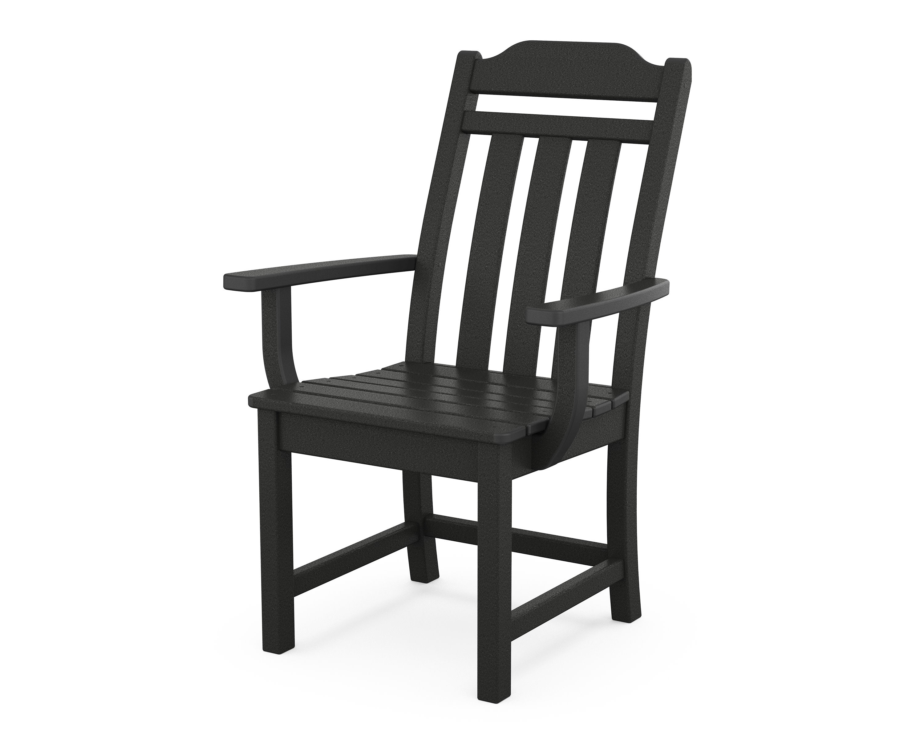 Cottage Dining Arm Chair in Black