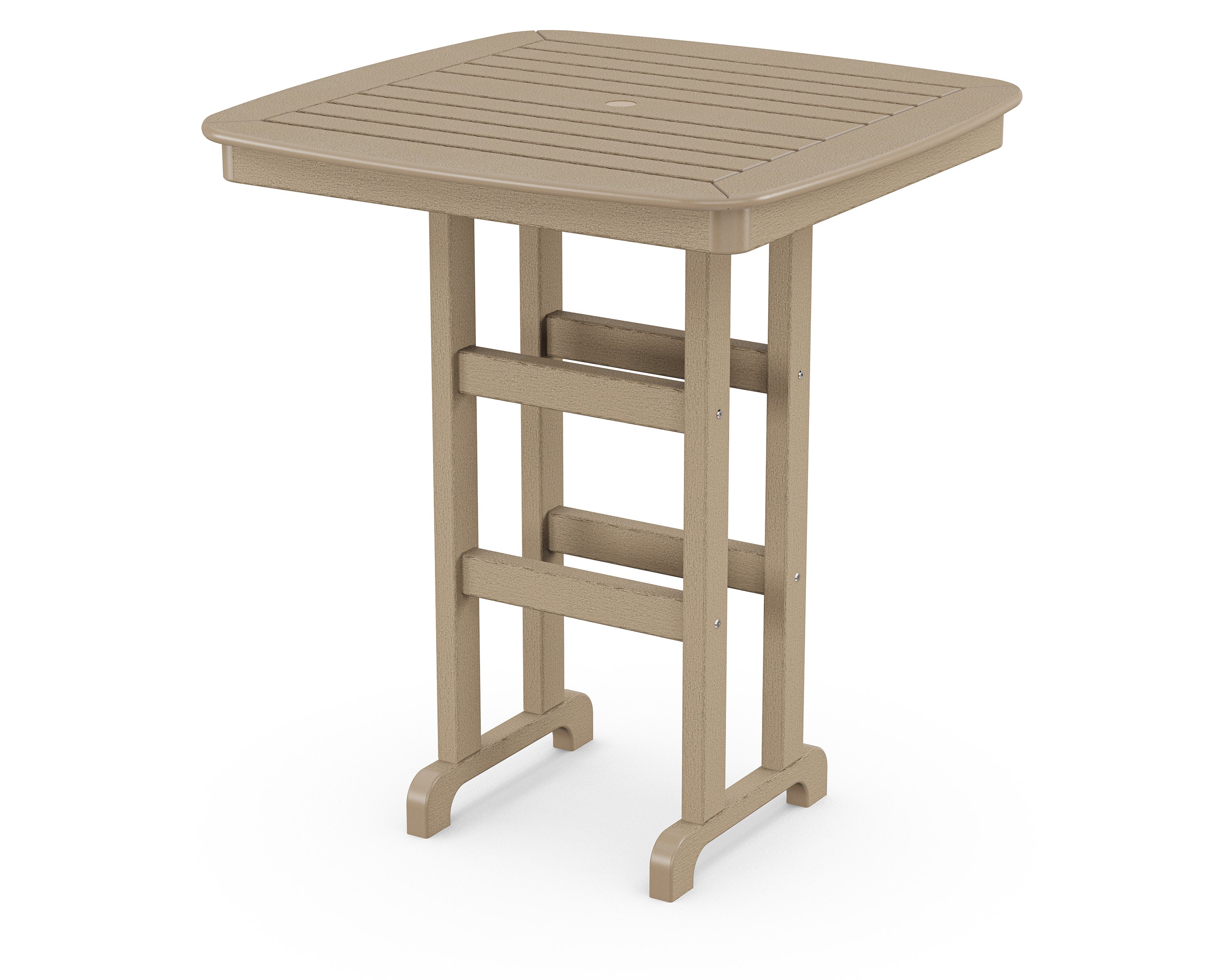 Nautical 37" Bar Table in Vintage Sahara