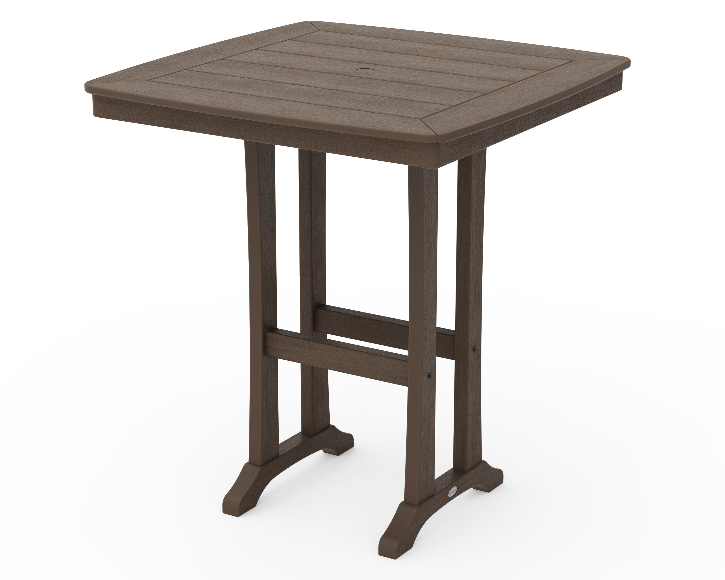 Nautical Trestle 37" Bar Table in Kona