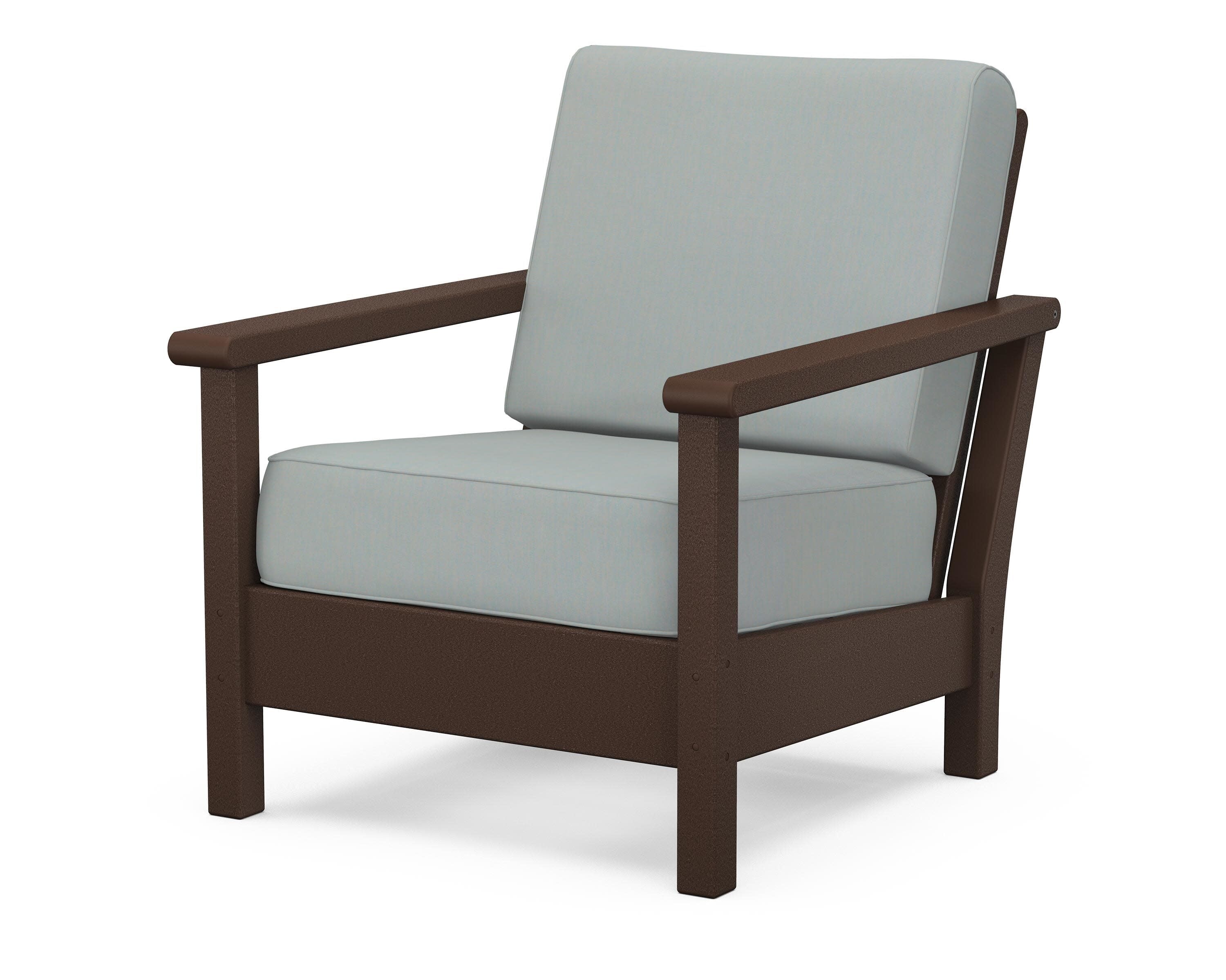 Harbour Deep Seating Chair in Mahogany / Spa