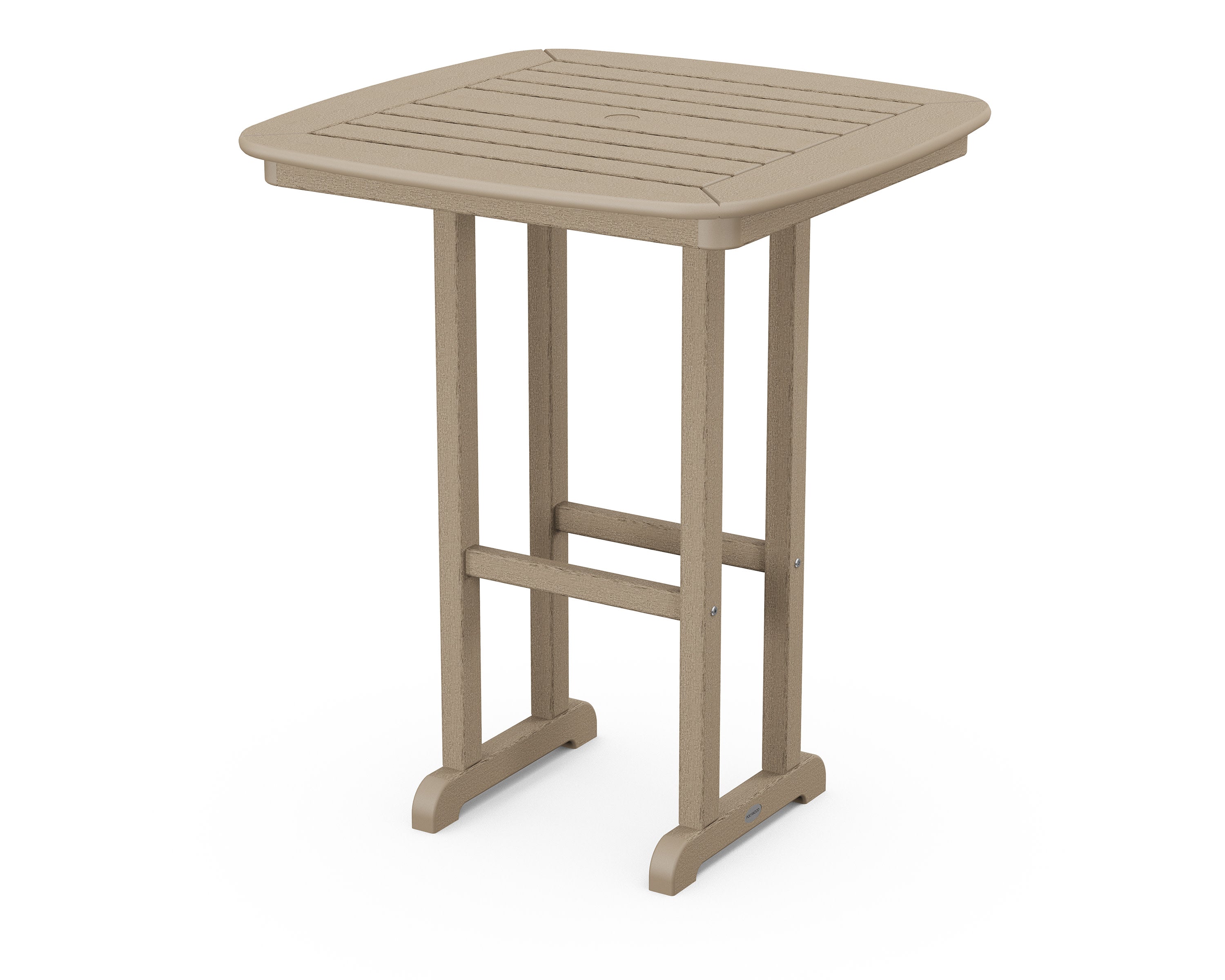 Nautical 31" Counter Table in Vintage Sahara