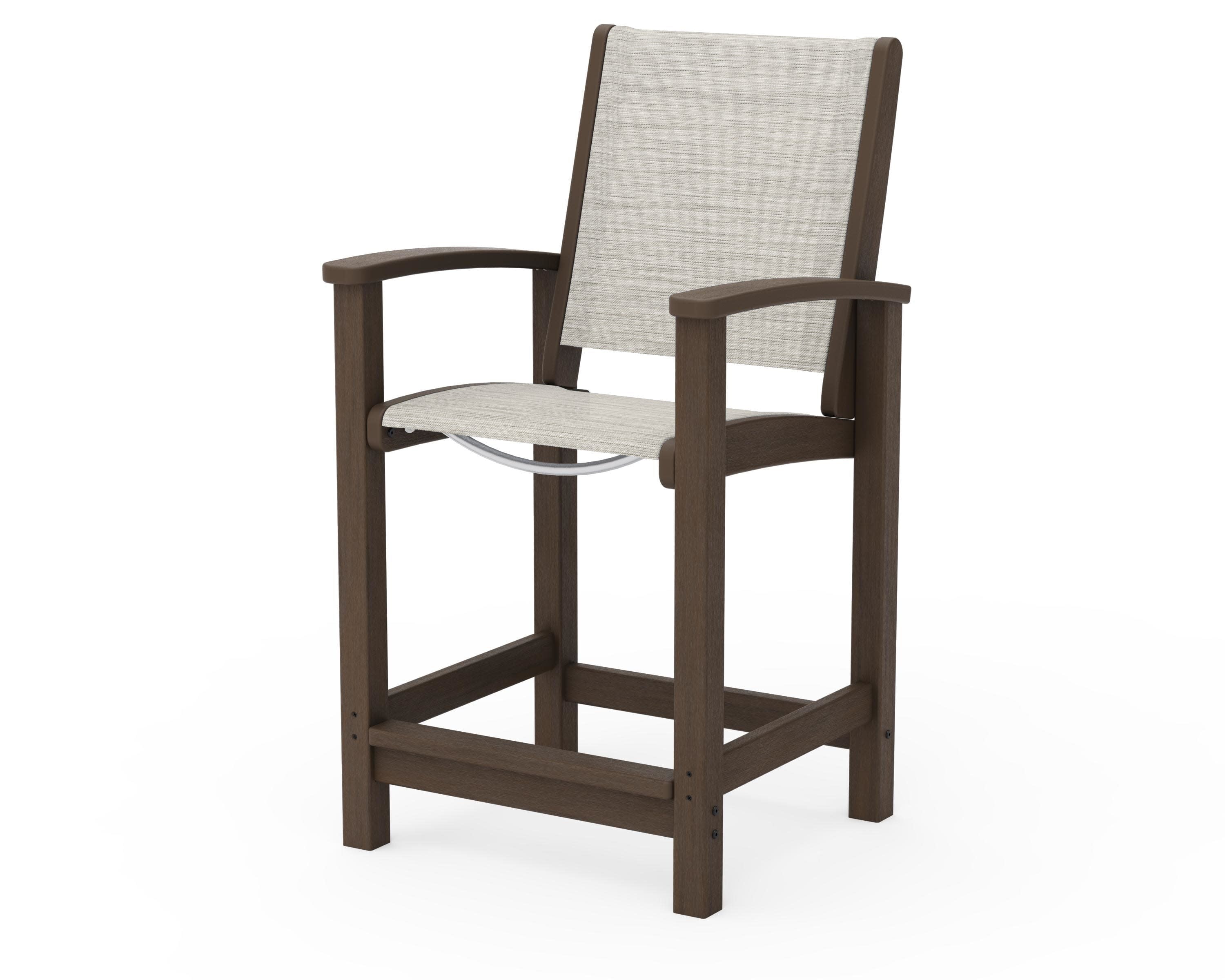 Coastal Counter Chair in Kona / Birch Sling