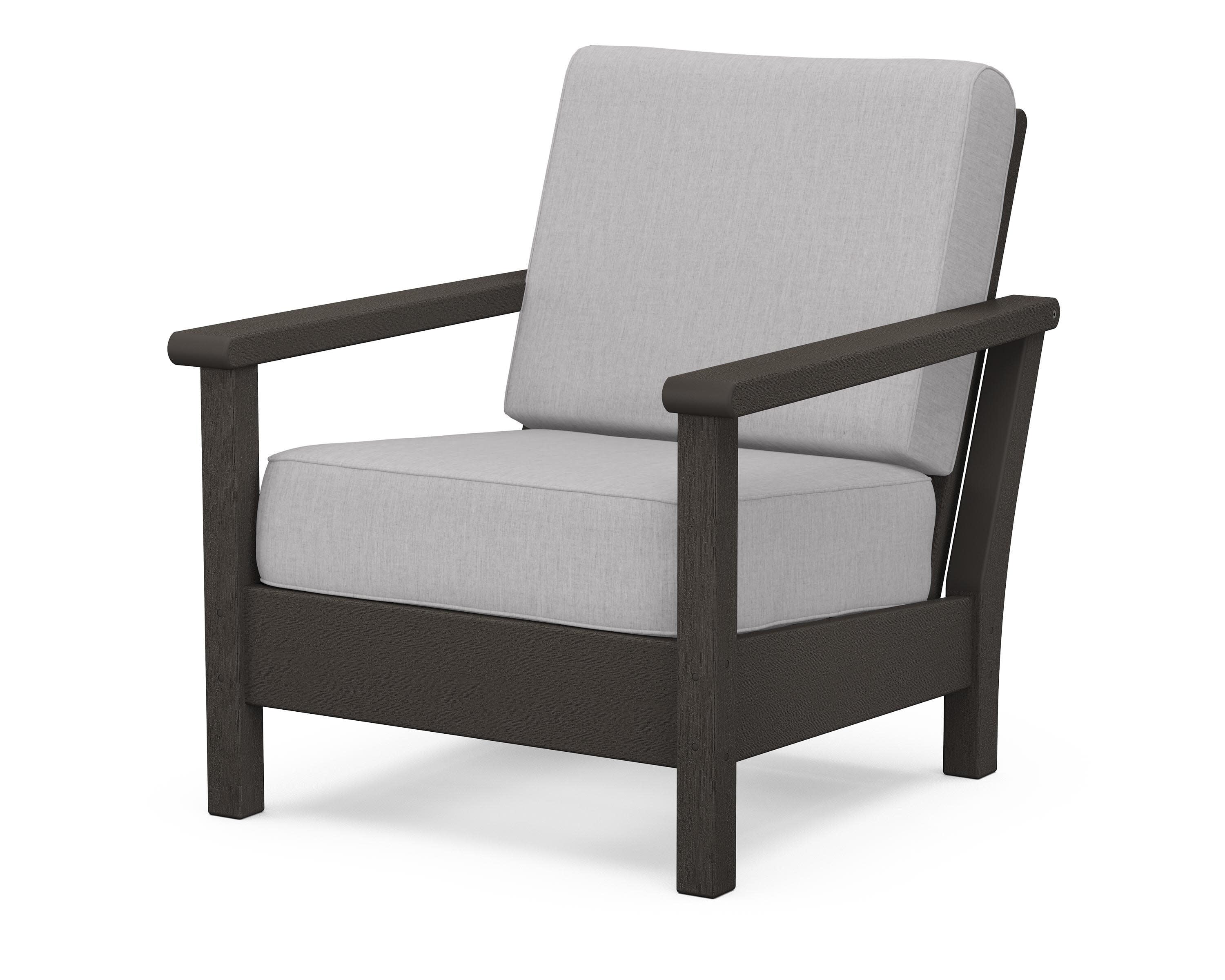 Harbour Deep Seating Chair in Vintage Coffee / Granite