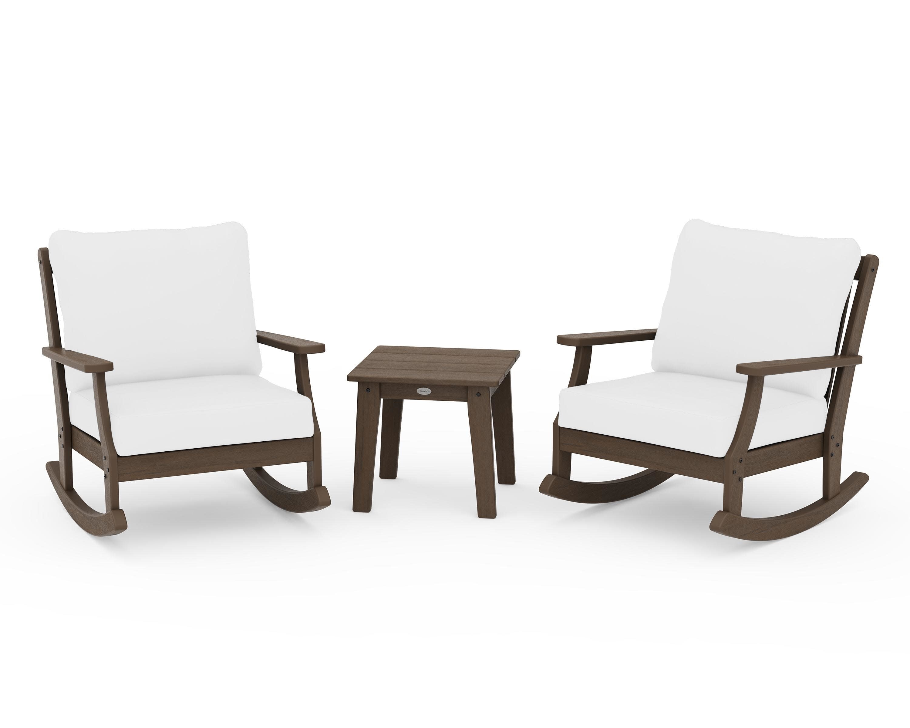 Braxton 3-Piece Deep Seating Rocker Set in Kona / Natural