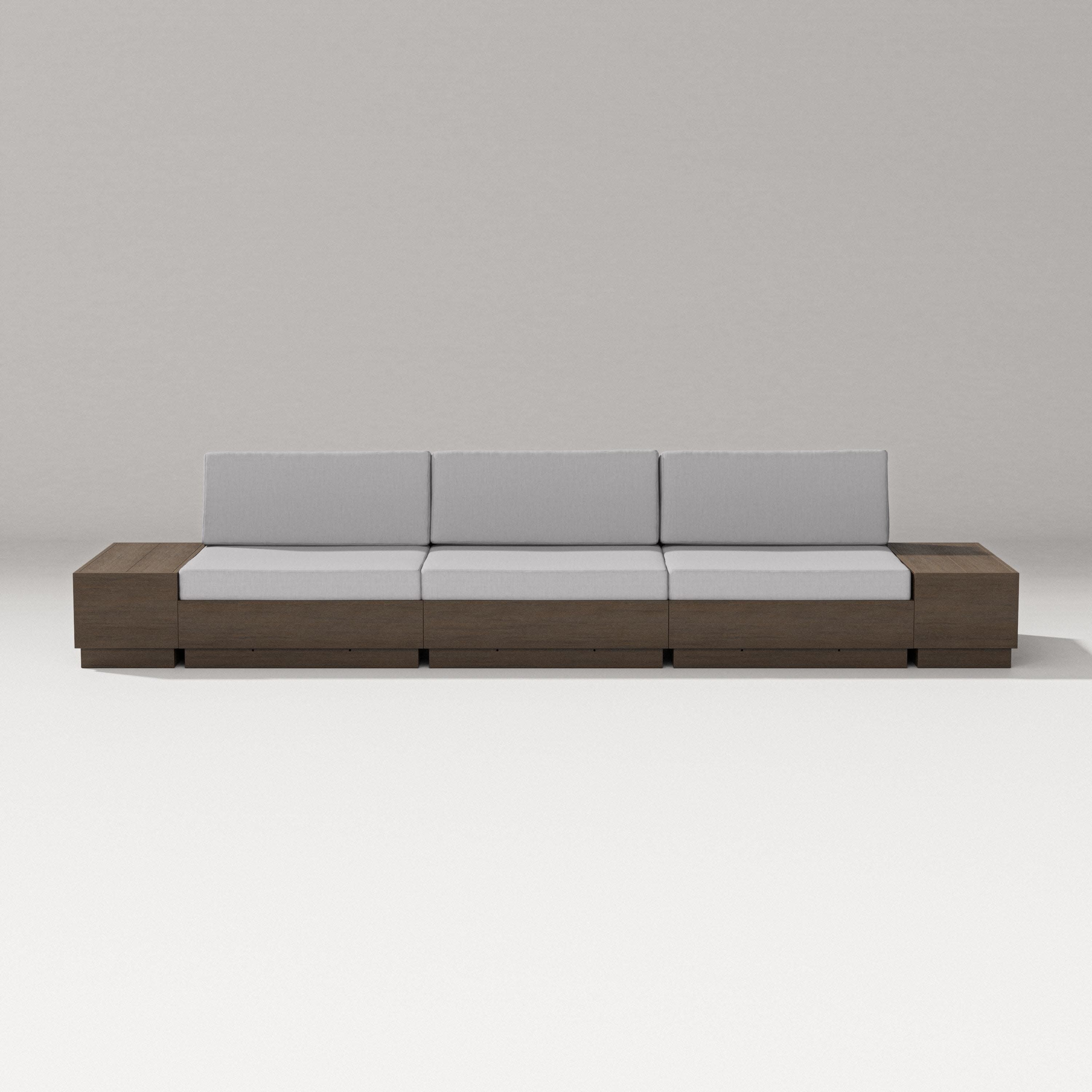 Elevate Straight Sectional in Kona / Granite