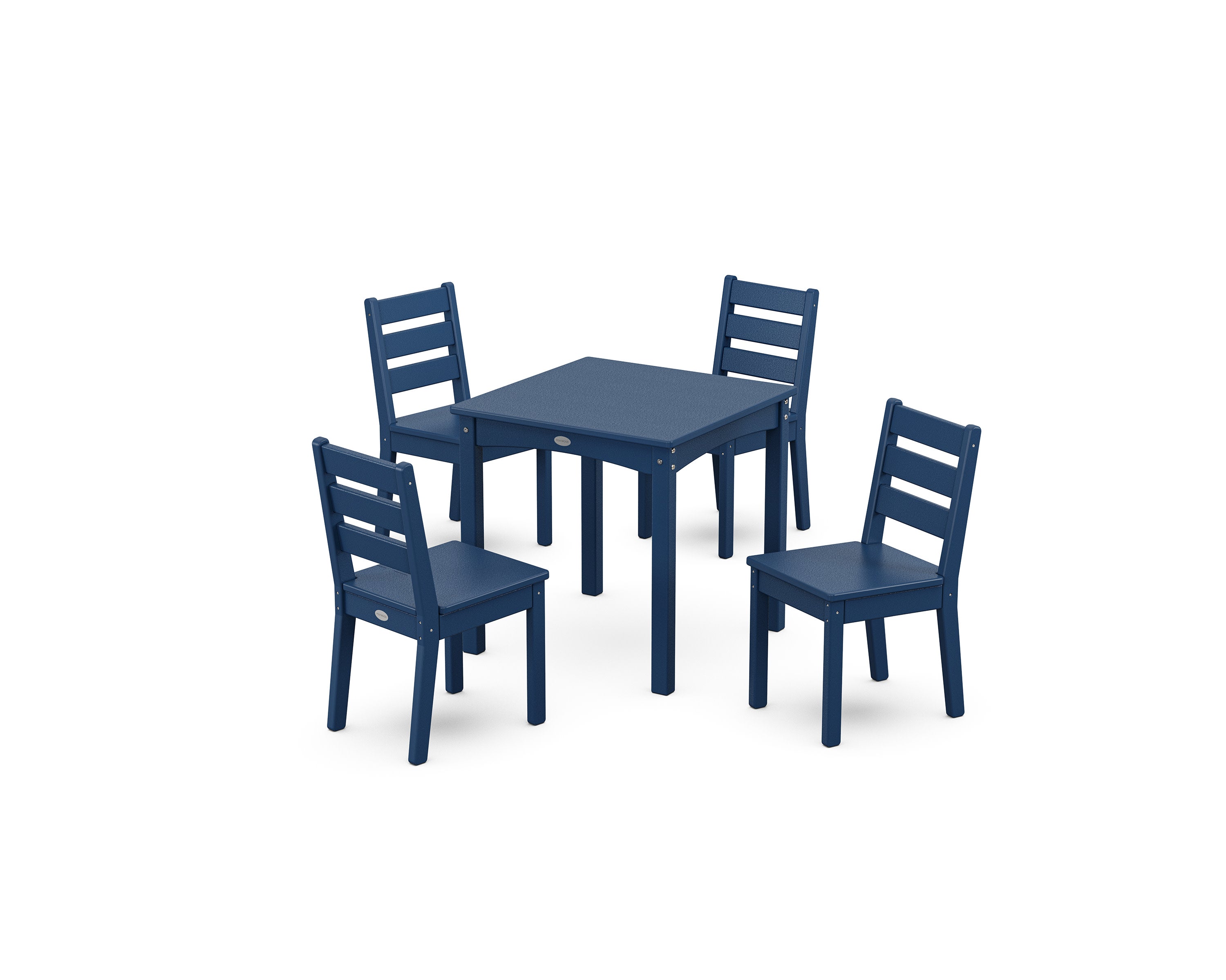 Lakeside Kids 5-Piece Dining Set in Navy