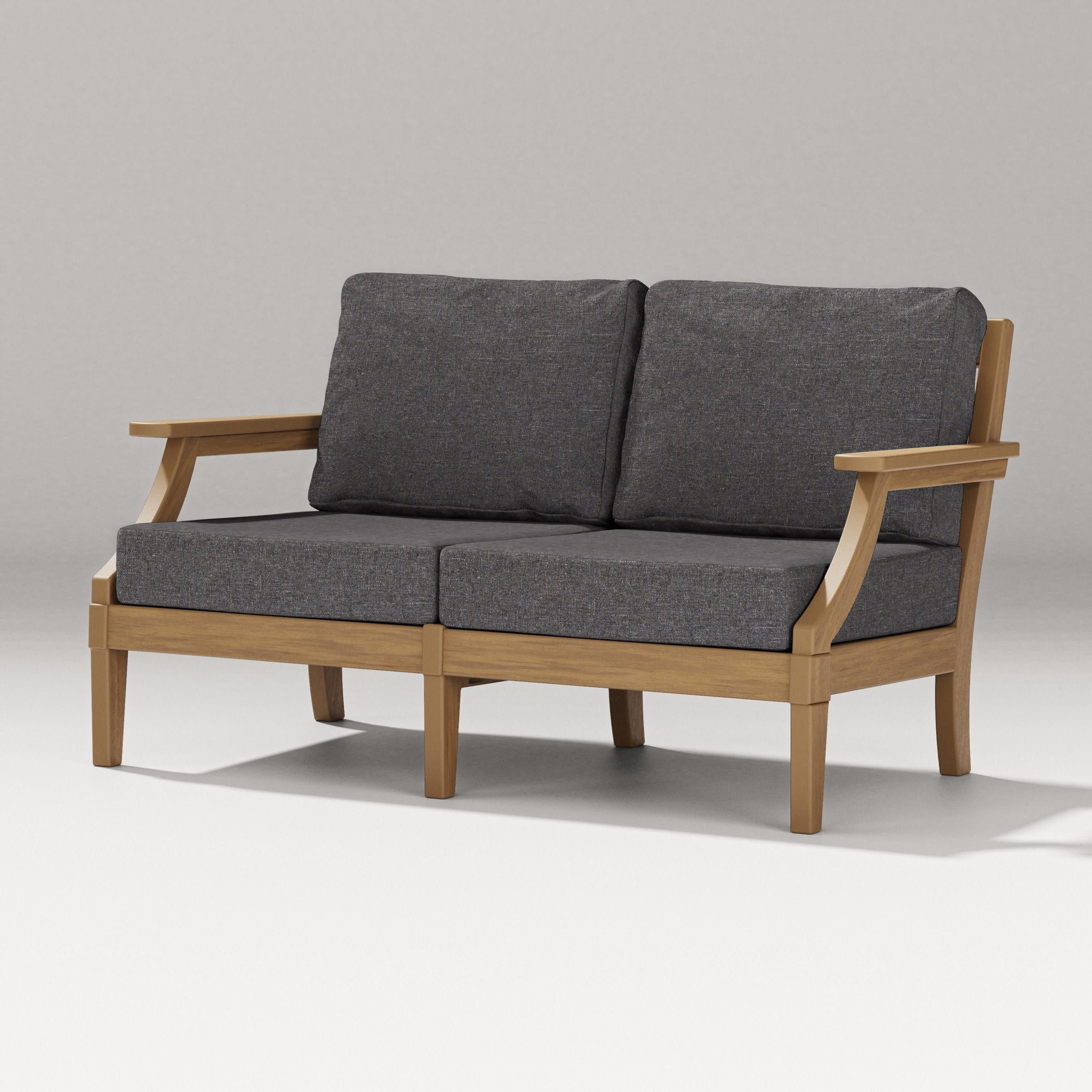 Estate Loveseat in Natural / Ash Charcoal