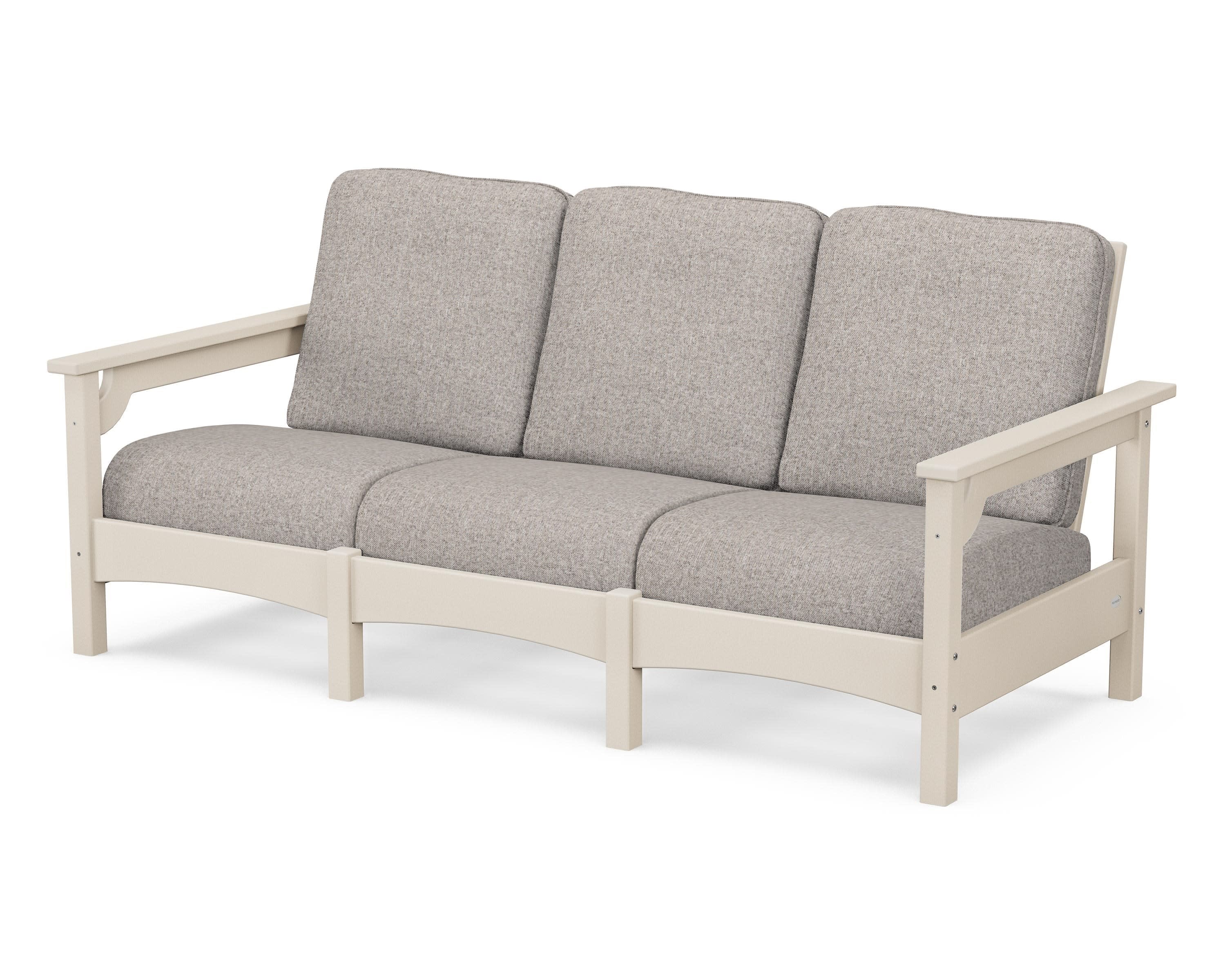 Club Sofa in Sand / Weathered Tweed