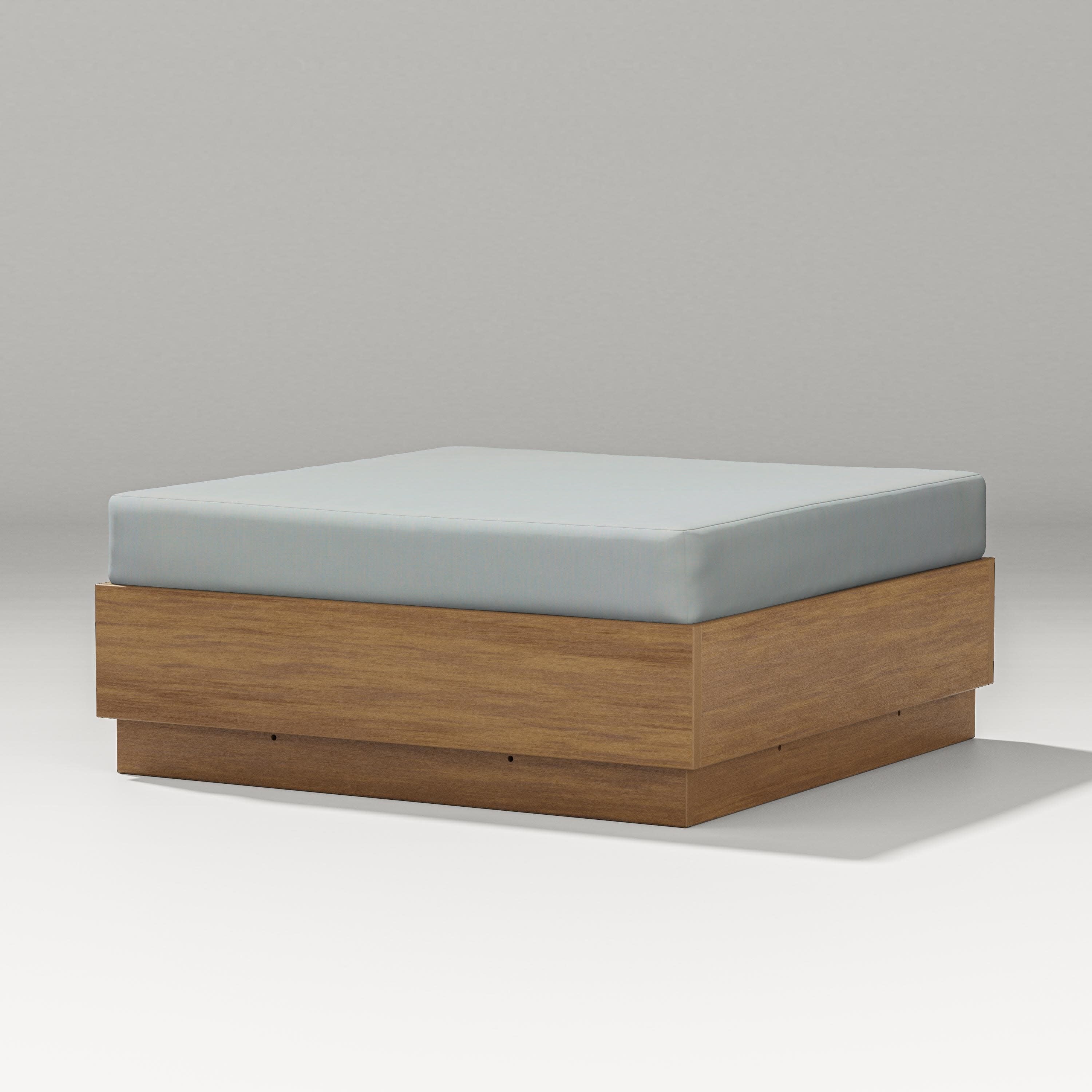 Elevate Lounge Ottoman in Natural / Spa