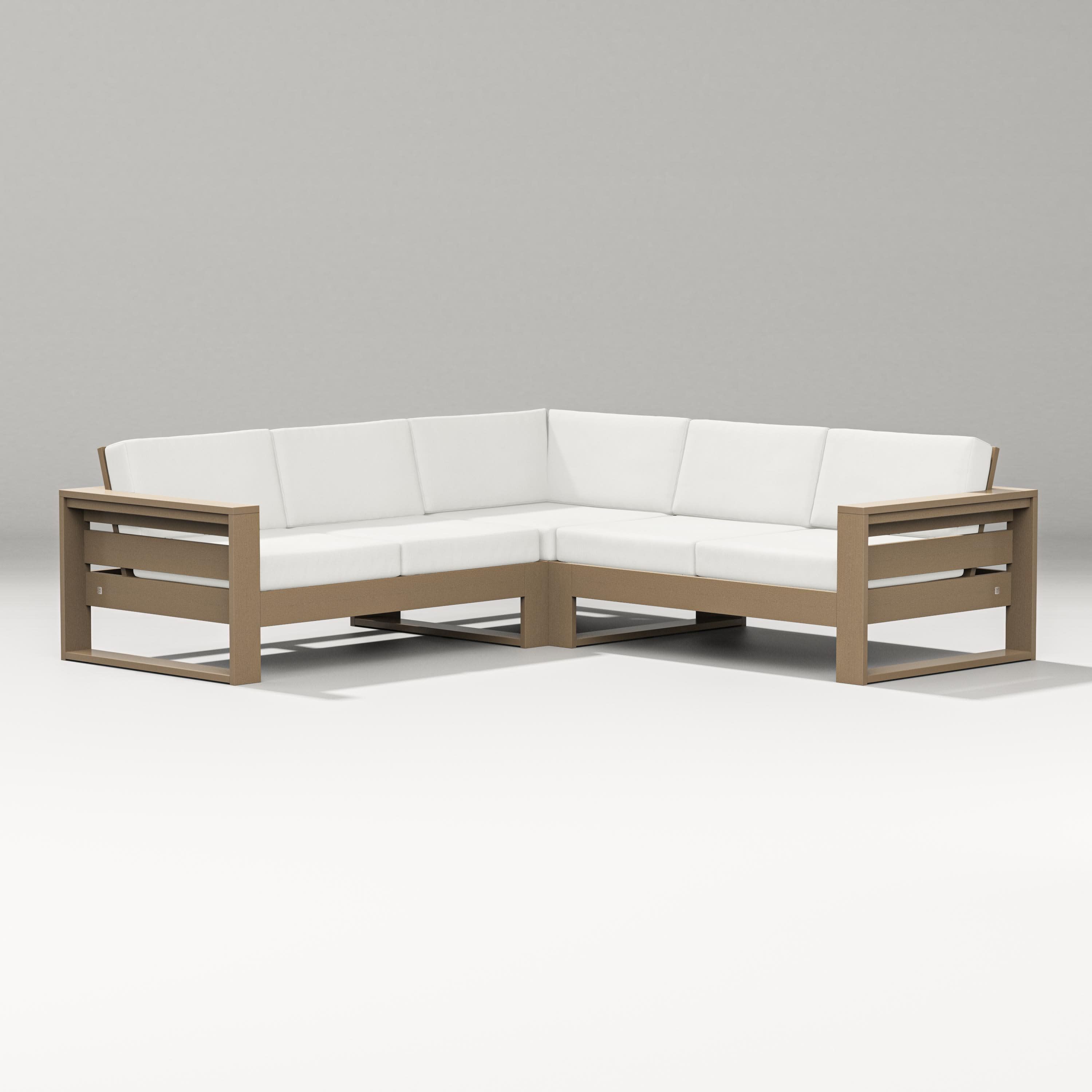 Latitude Corner Sectional in Vintage Sahara / Natural Linen