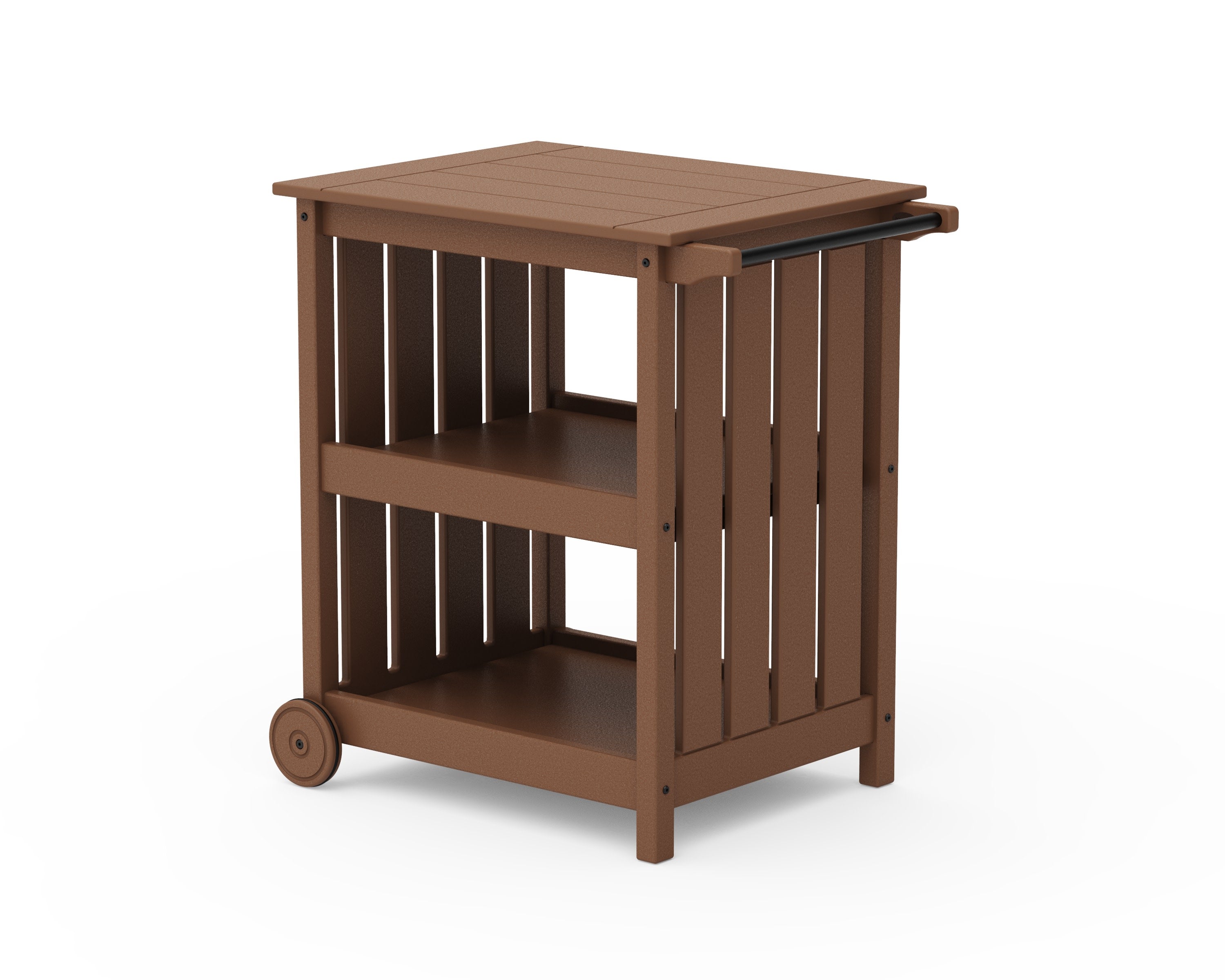Vineyard Bar Cart in Teak