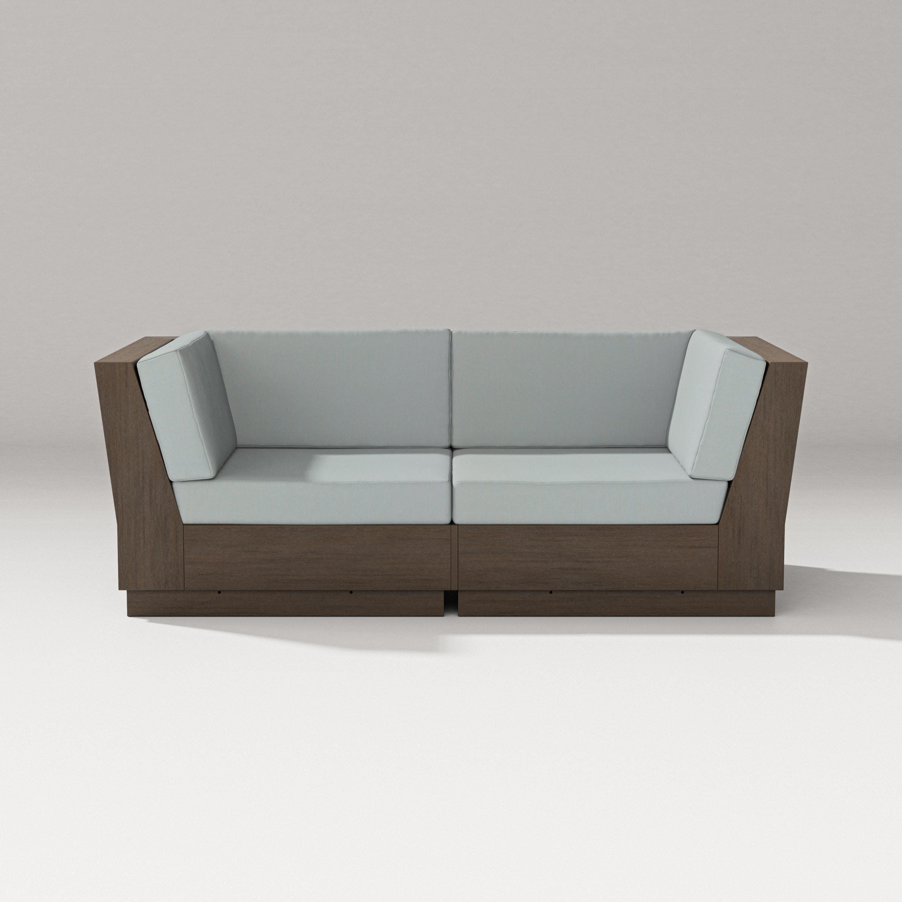 Elevate Loveseat Sectional in Kona / Spa