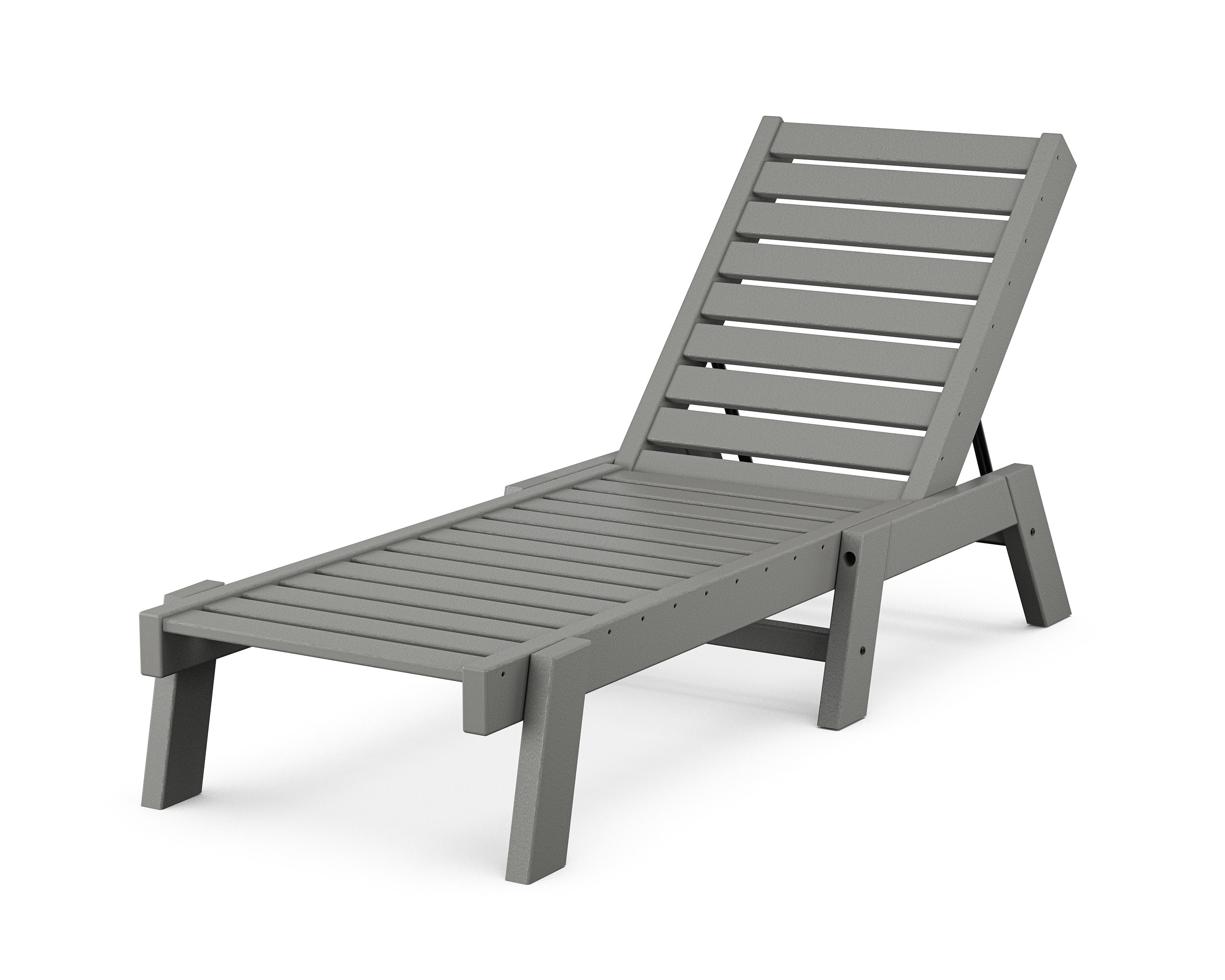 Captain Chaise in Slate Grey