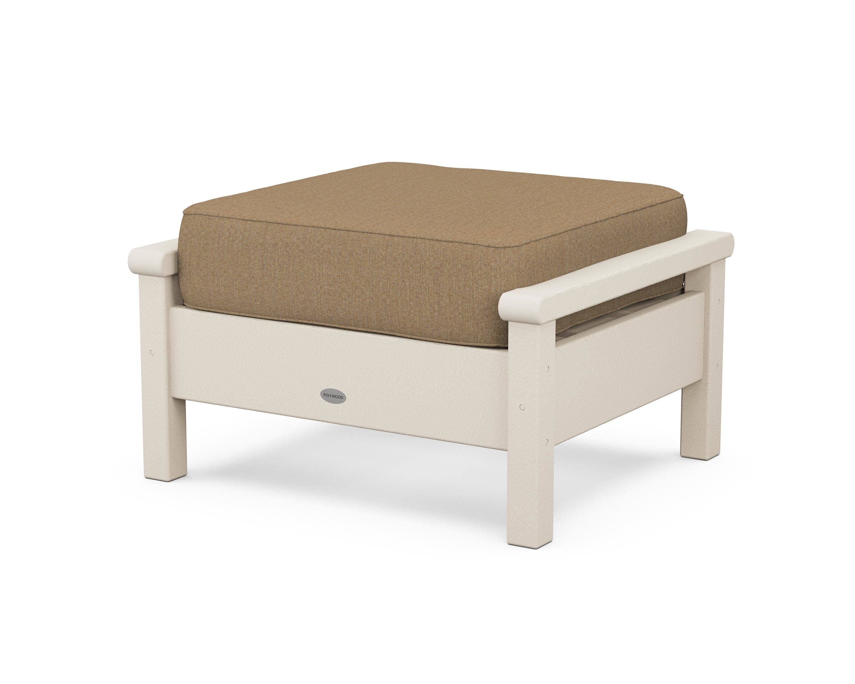 Harbour Deep Seating Ottoman in Sand / Sesame