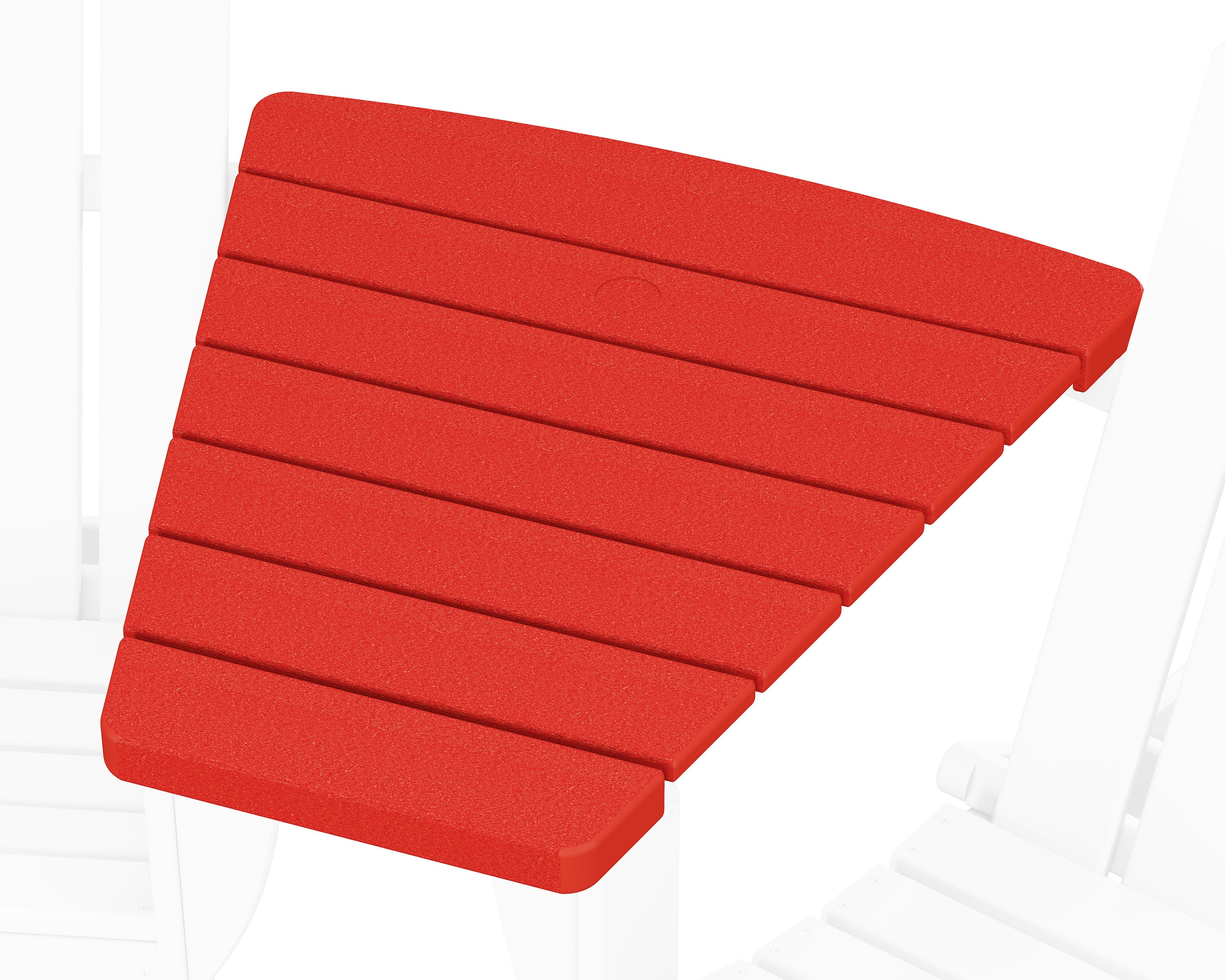 Classic Series Angled Adirondack Connecting Table in Sunset Red