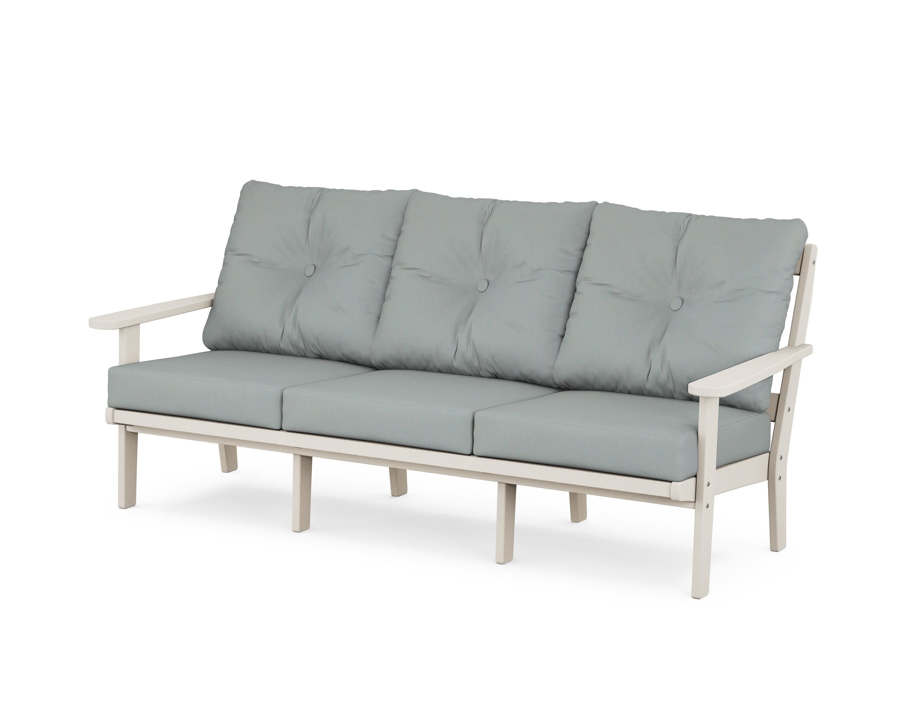 Mission Deep Seating Sofa in Sand / Spa