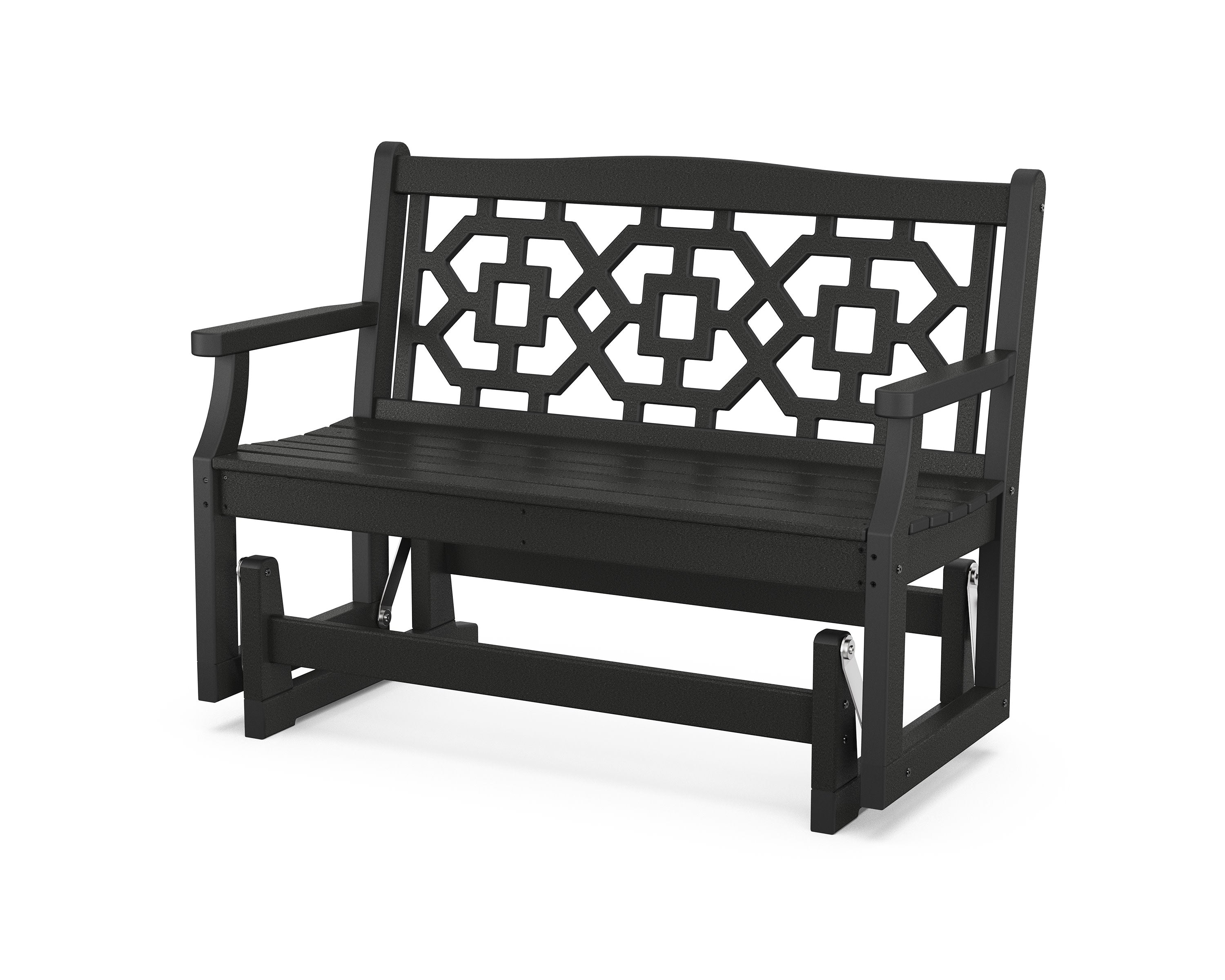 Chinoiserie 48" Glider in Black