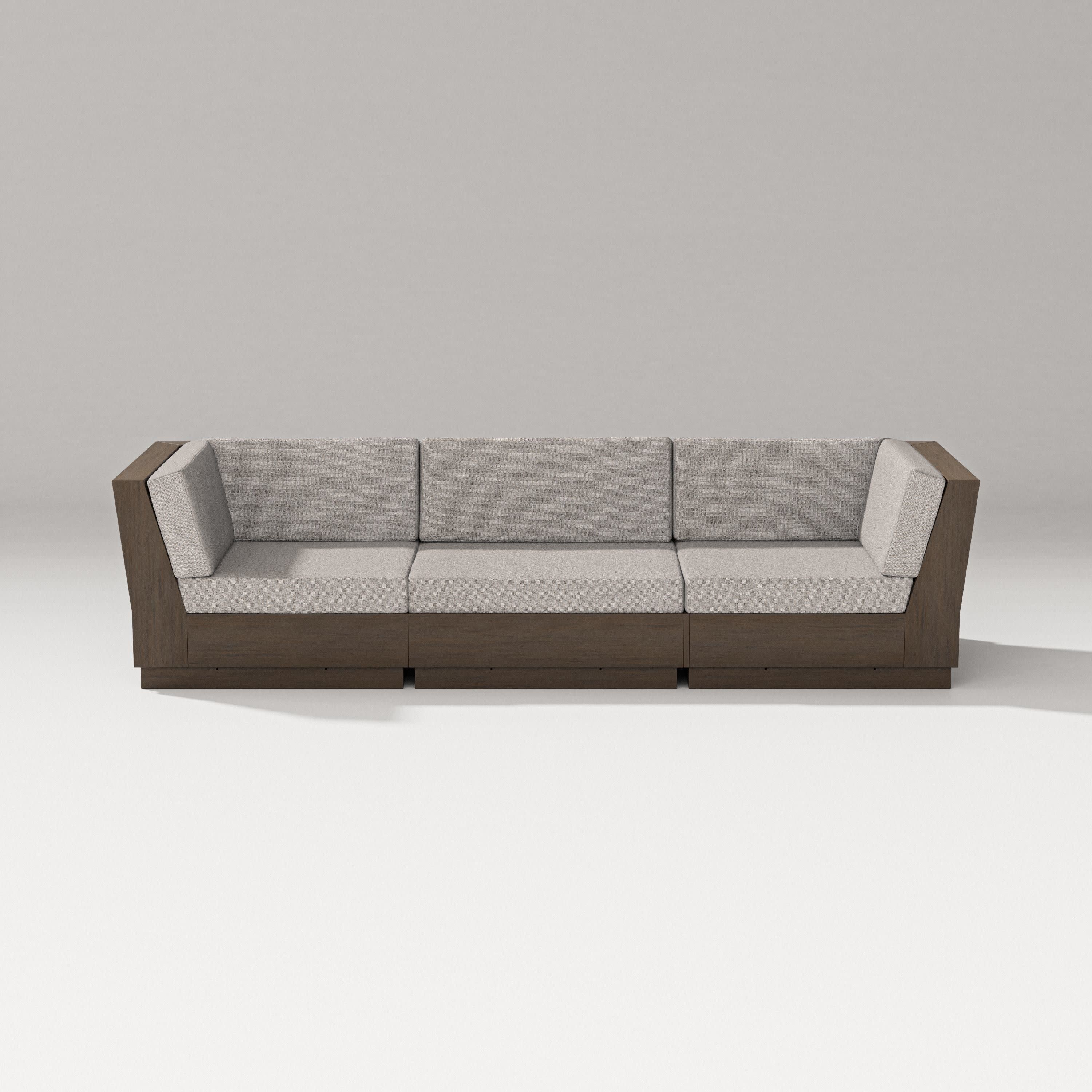 Elevate Sofa Sectional in Kona / Weathered Tweed