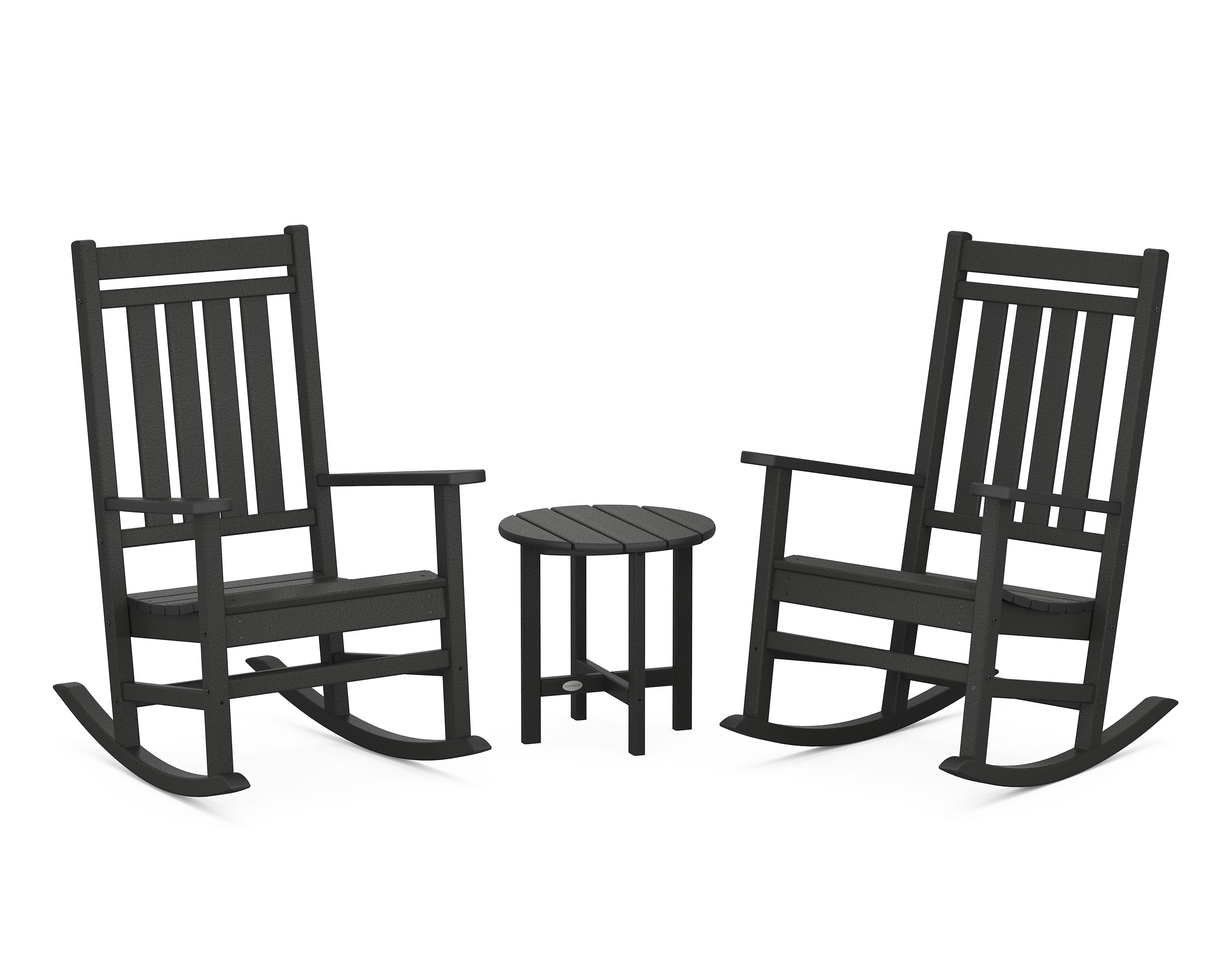 Estate 3-Piece Rocking Chair Set in Black