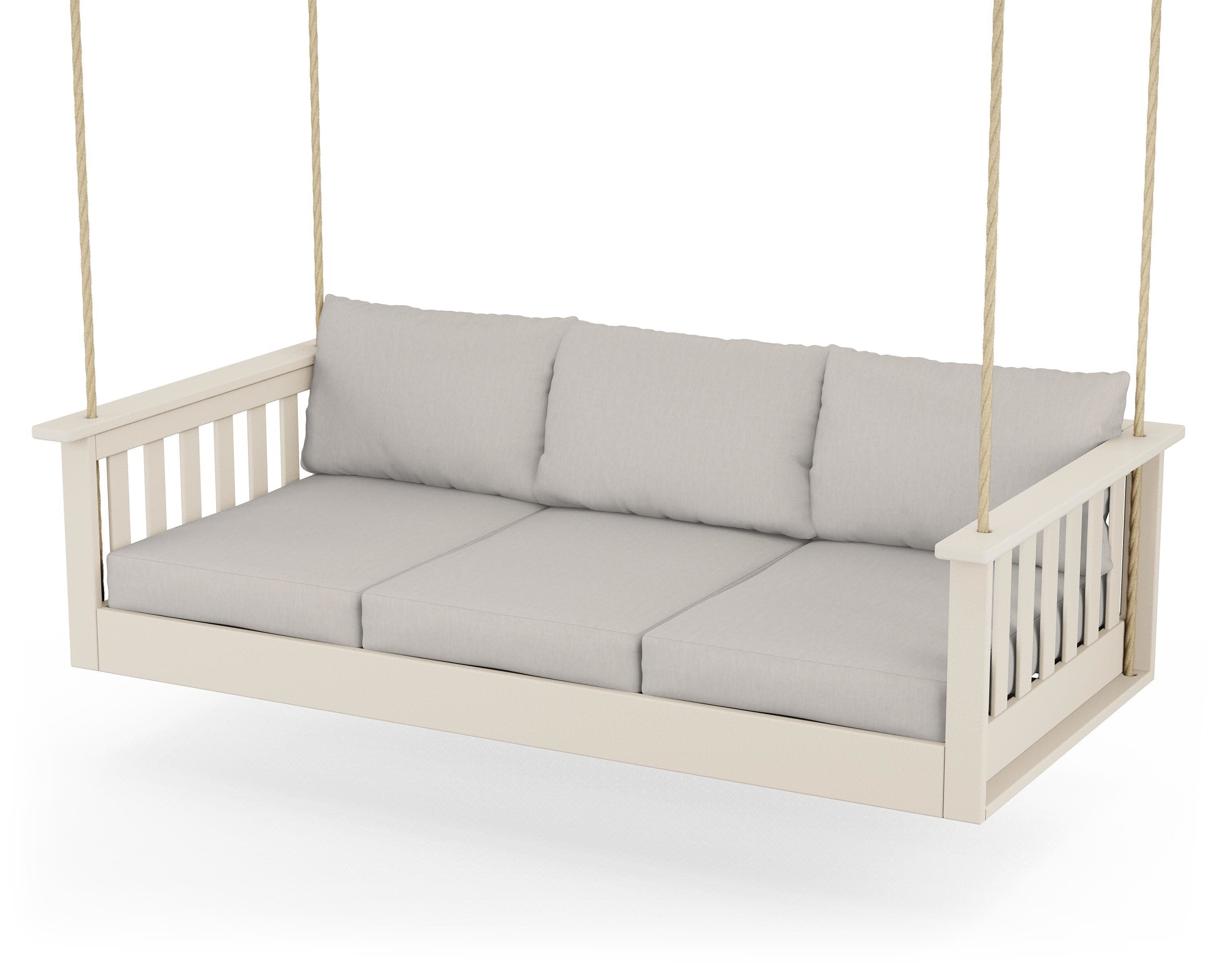 Vineyard Daybed Swing in Sand / Cast Ash