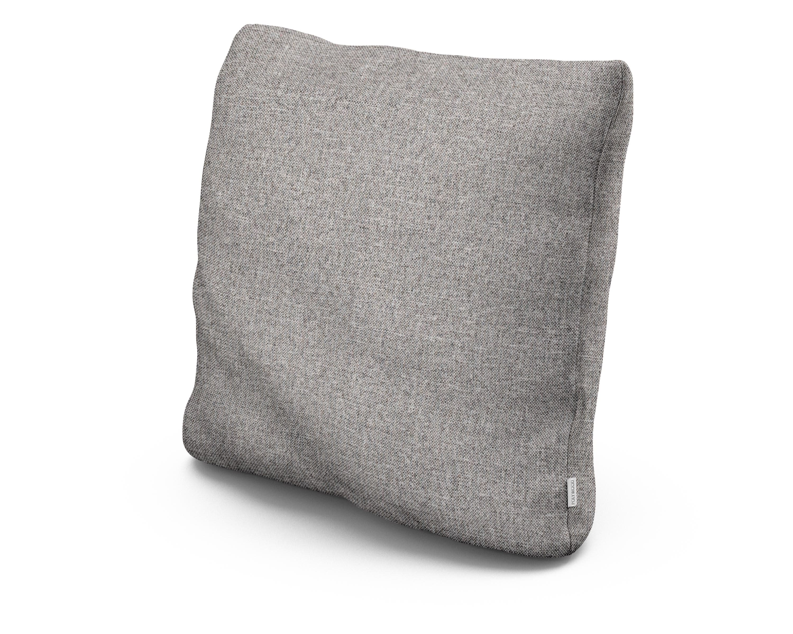 22" Outdoor Throw Pillow in Grey Mist