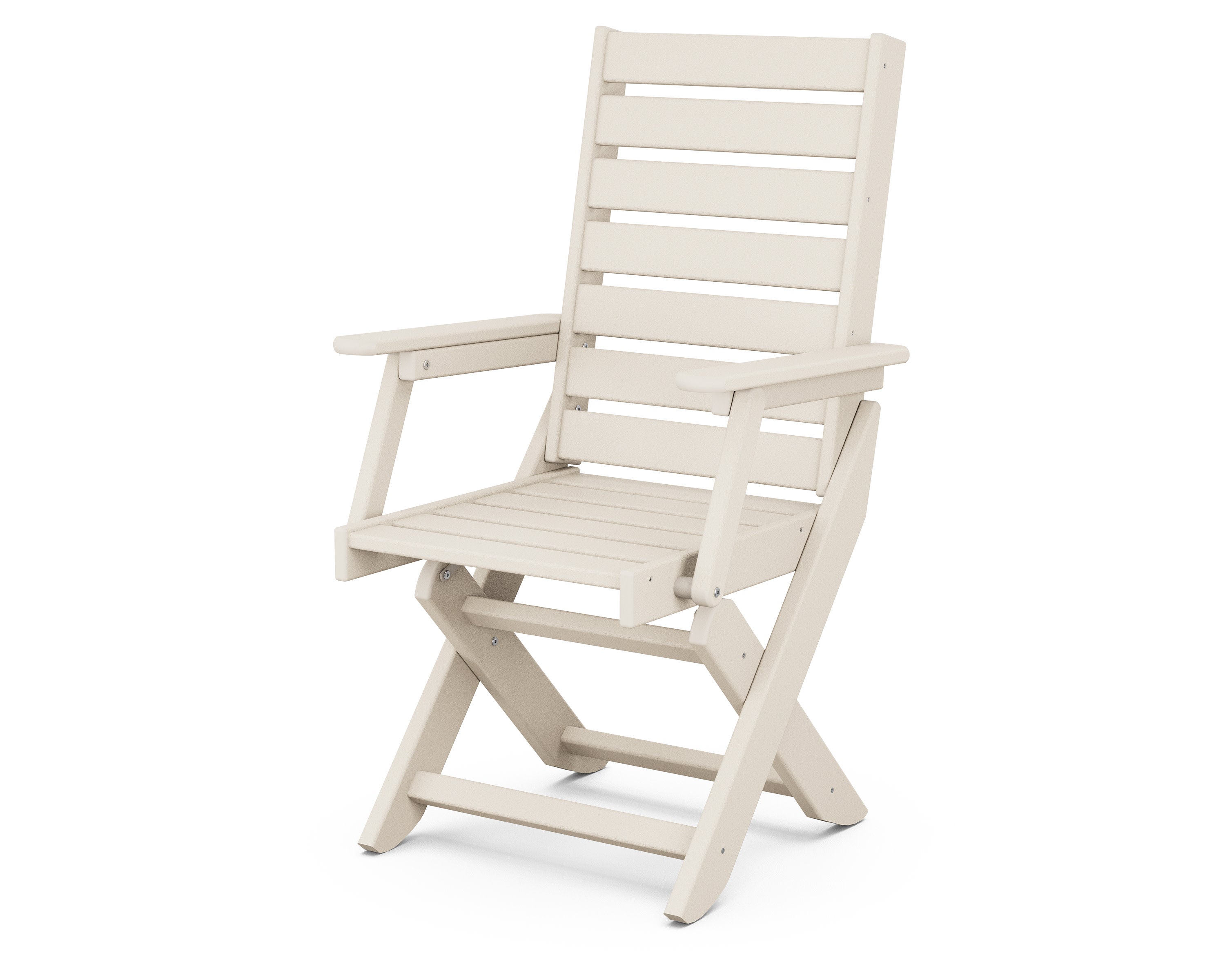 Captain Folding Dining Chair in Sand