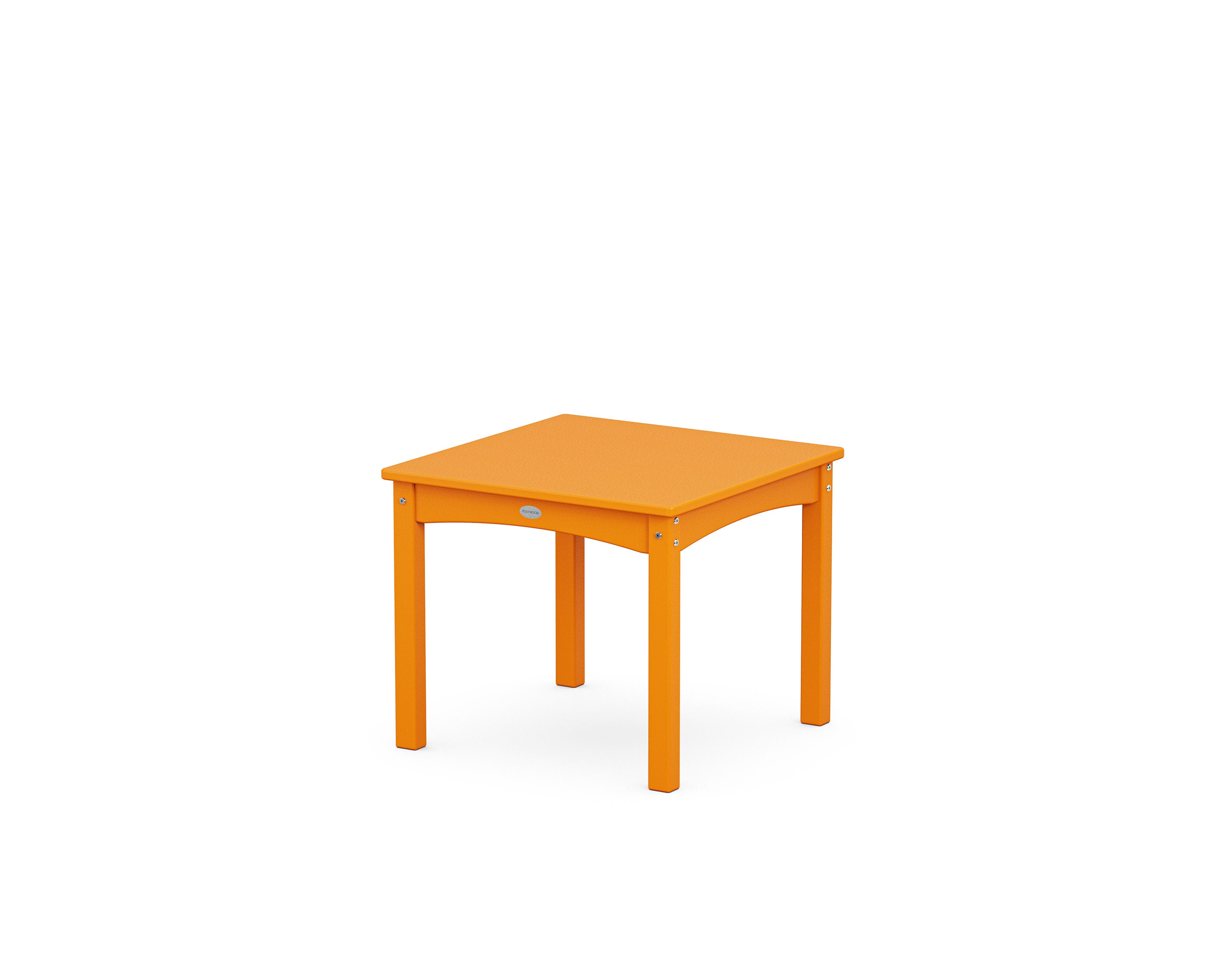 Toddler 24" Dining Table in Tangerine