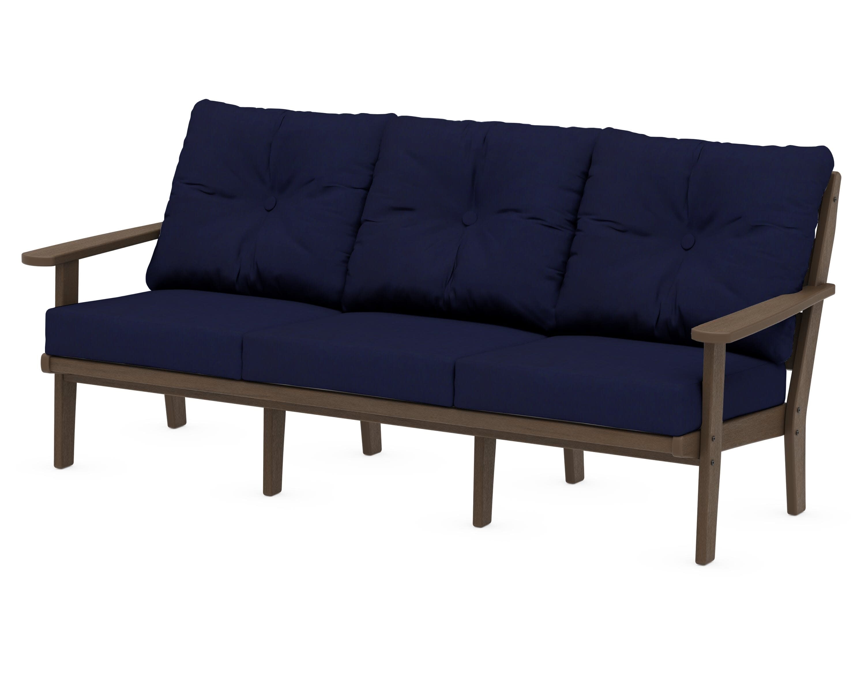 Lakeside Deep Seating Sofa in Kona / Navy