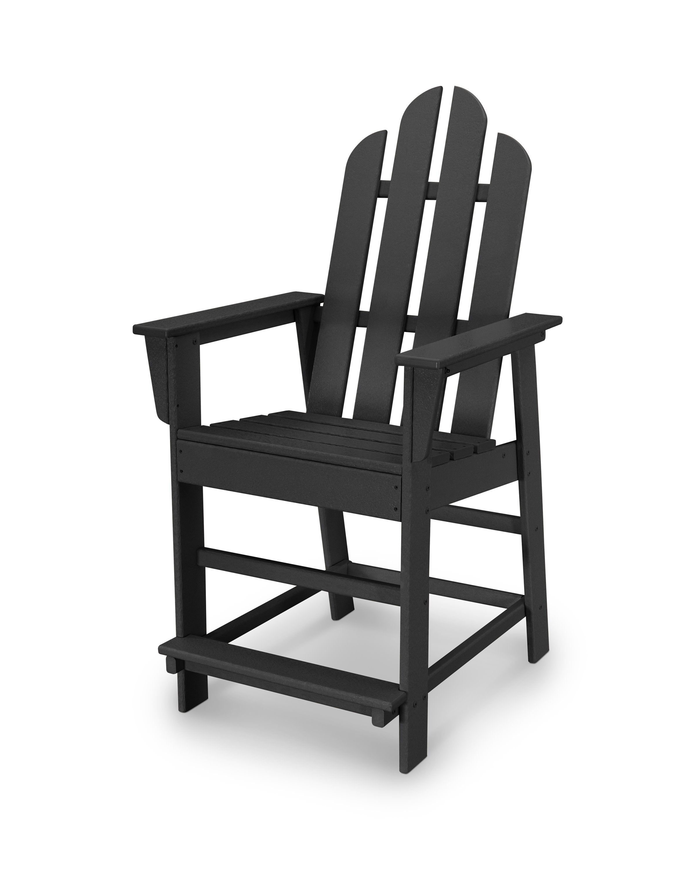 Long Island Counter Chair in Black
