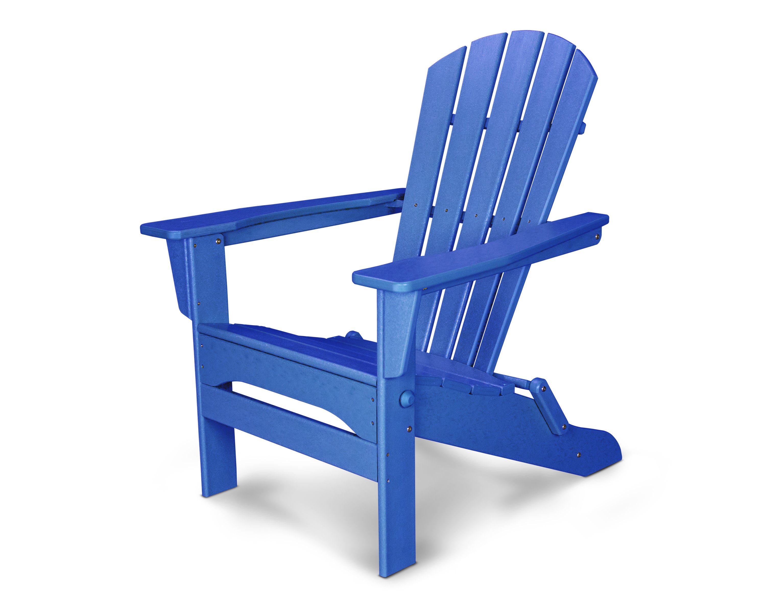 Palm Coast Folding Adirondack in Pacific Blue