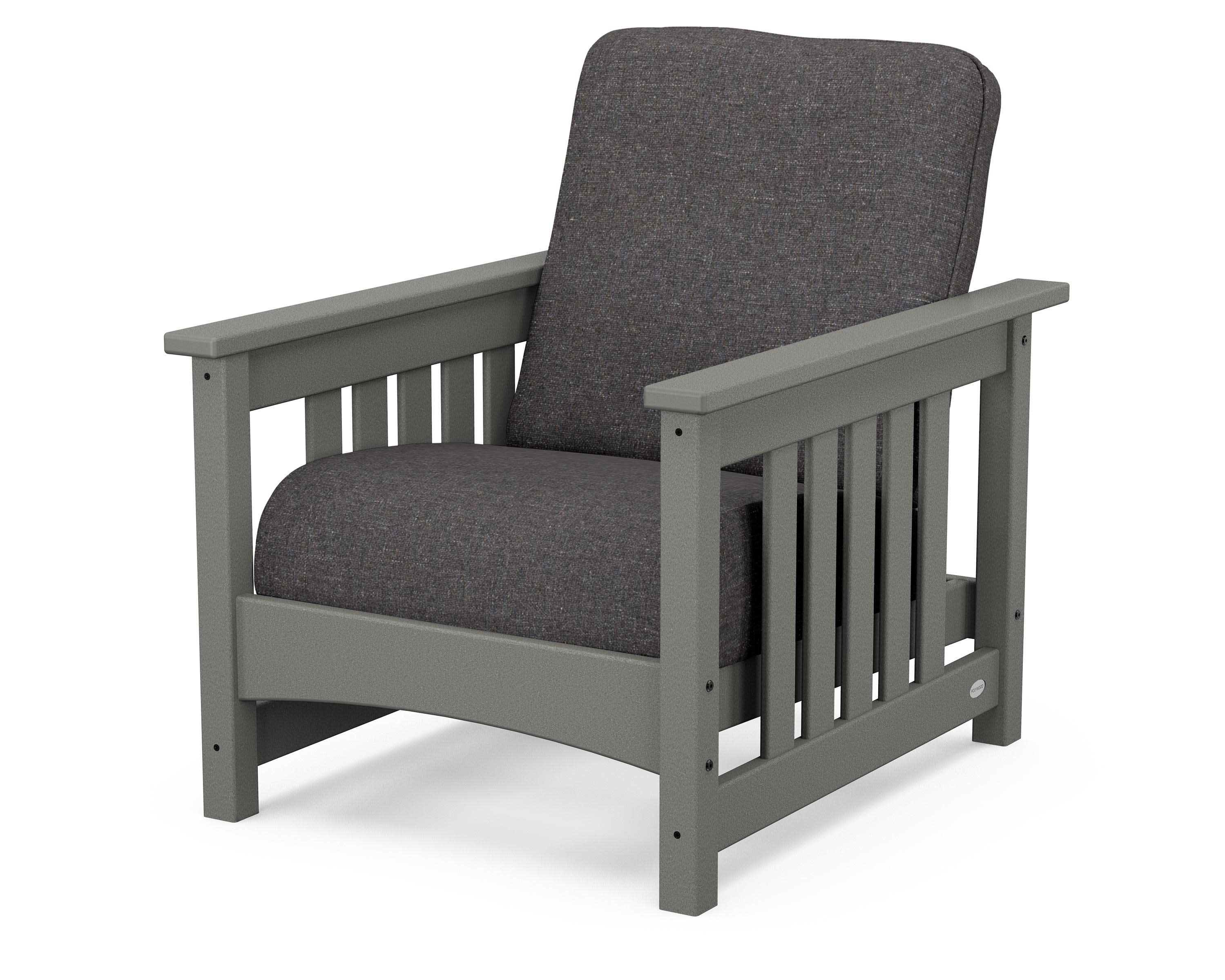 Club Mission Chair in Slate Grey / Ash Charcoal
