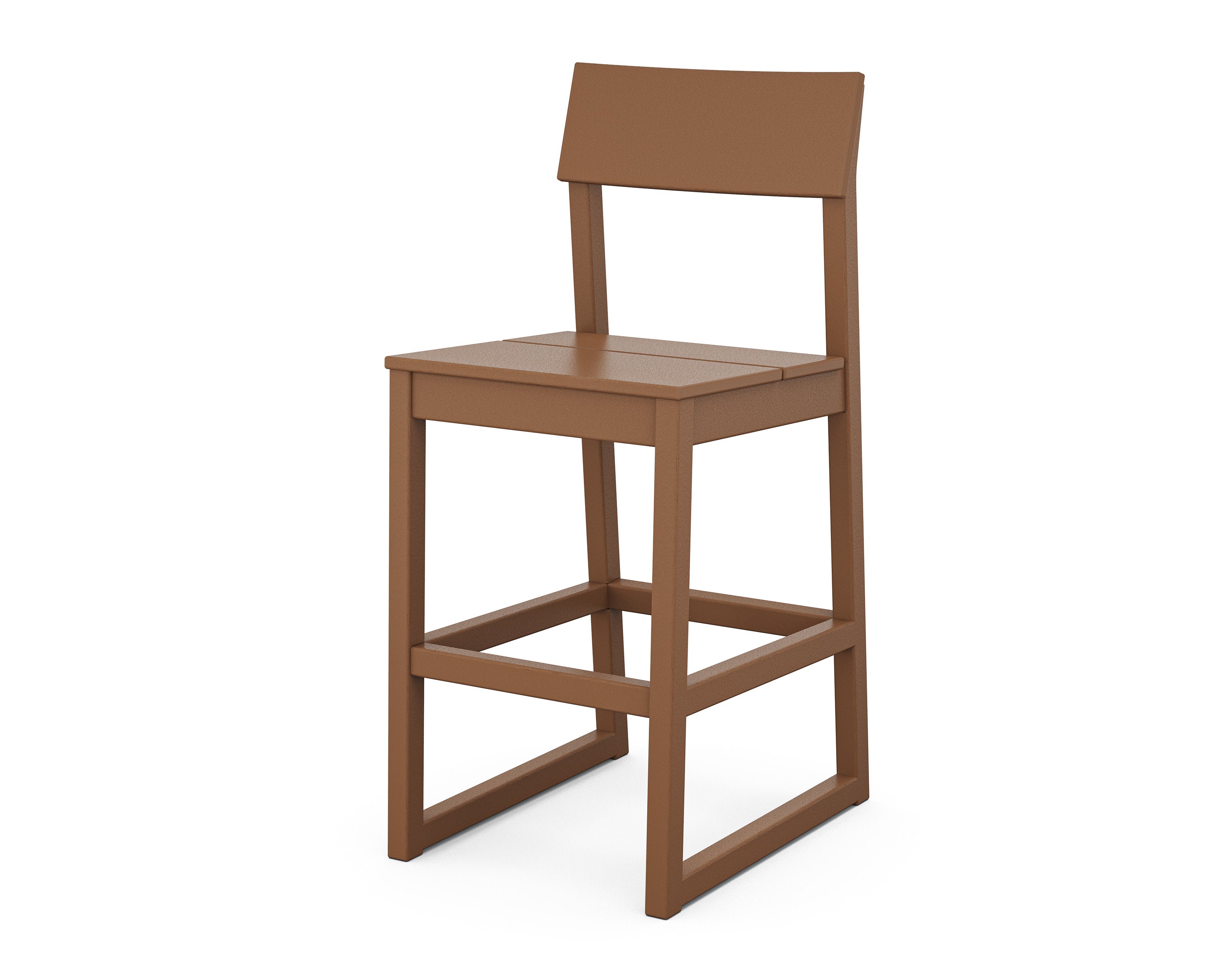 EDGE Bar Side Chair in Teak
