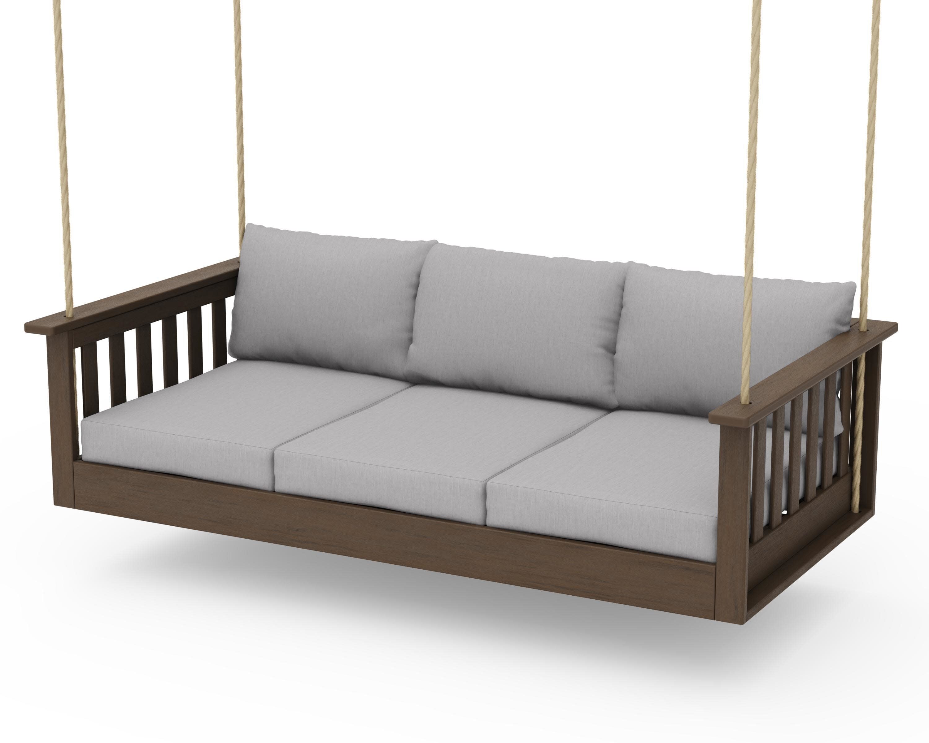 Vineyard Daybed Swing in Kona / Granite
