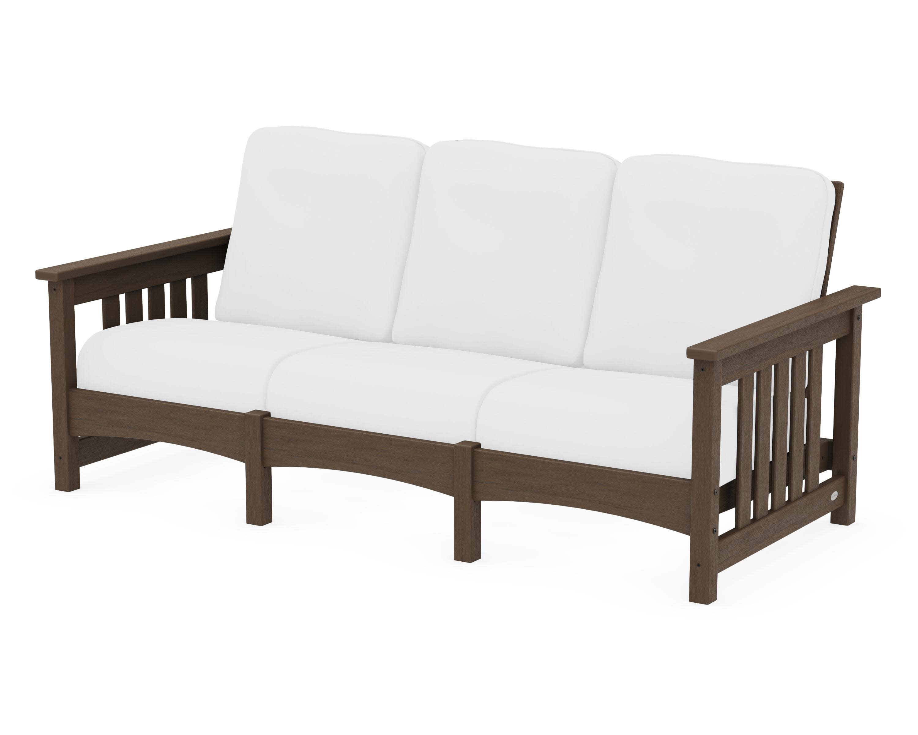 Club Mission Sofa in Kona / Natural