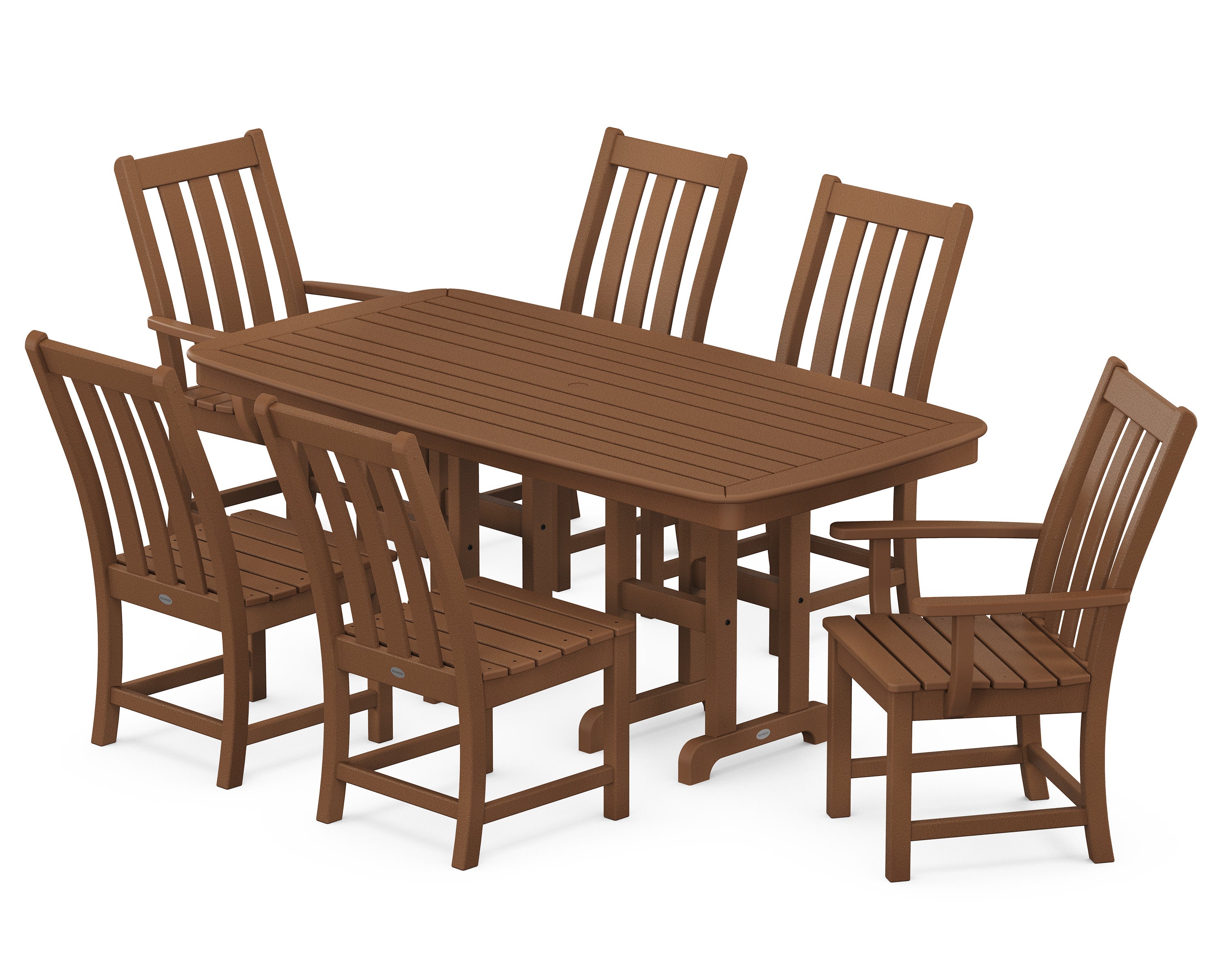 Vineyard 7-Piece Dining Set in Teak